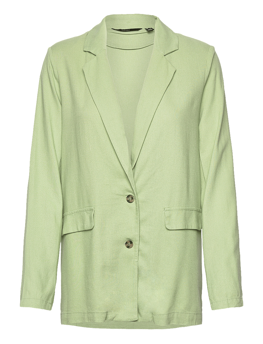 Vero Moda - VMMYMILO LS BLAZER WVN GA - blazers met één knopenrij - reseda - 1