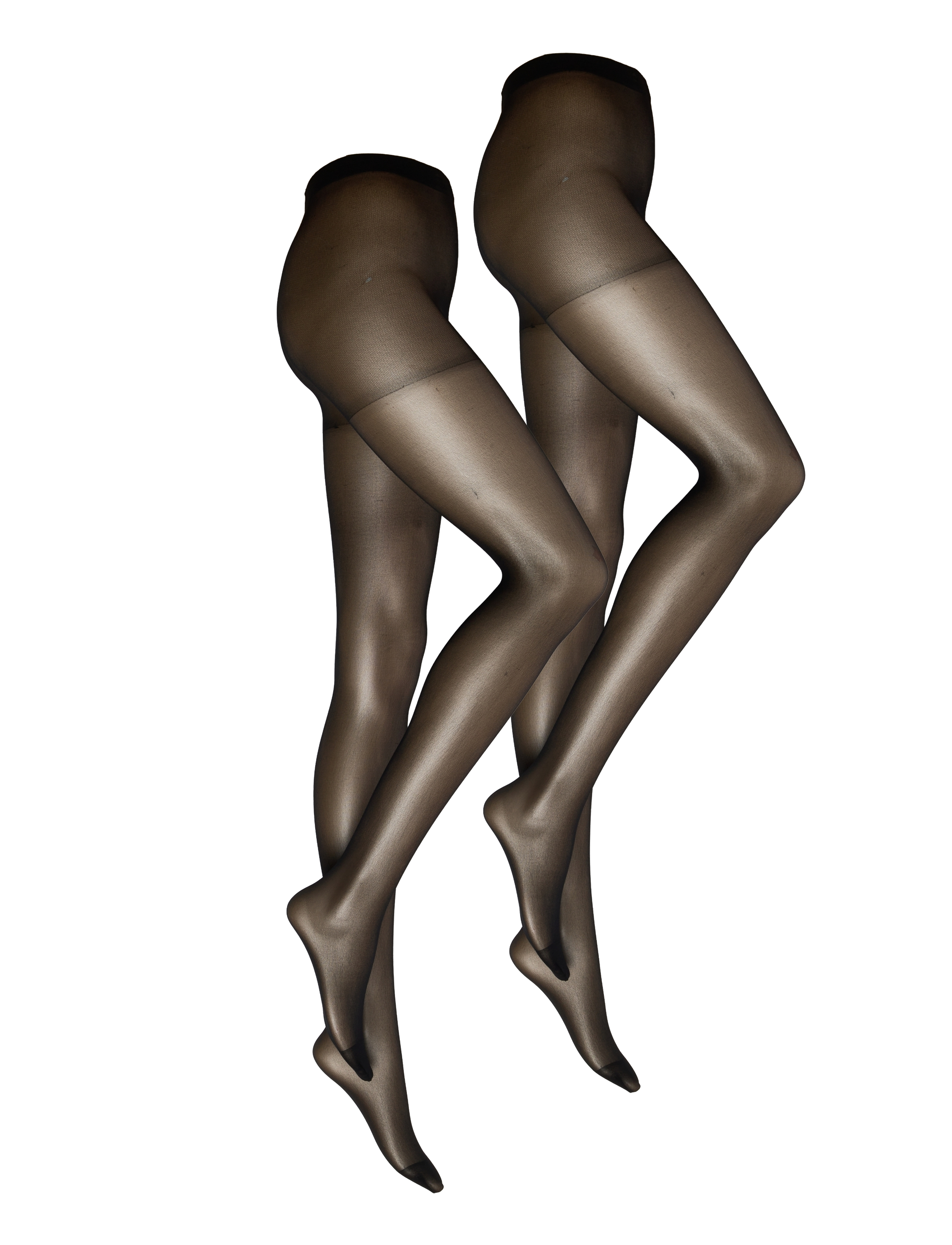 Vero Moda VMLOVE TIGHTS - 20 DEN 2-PACK NOOS - Ondergoed - BLACK / black
