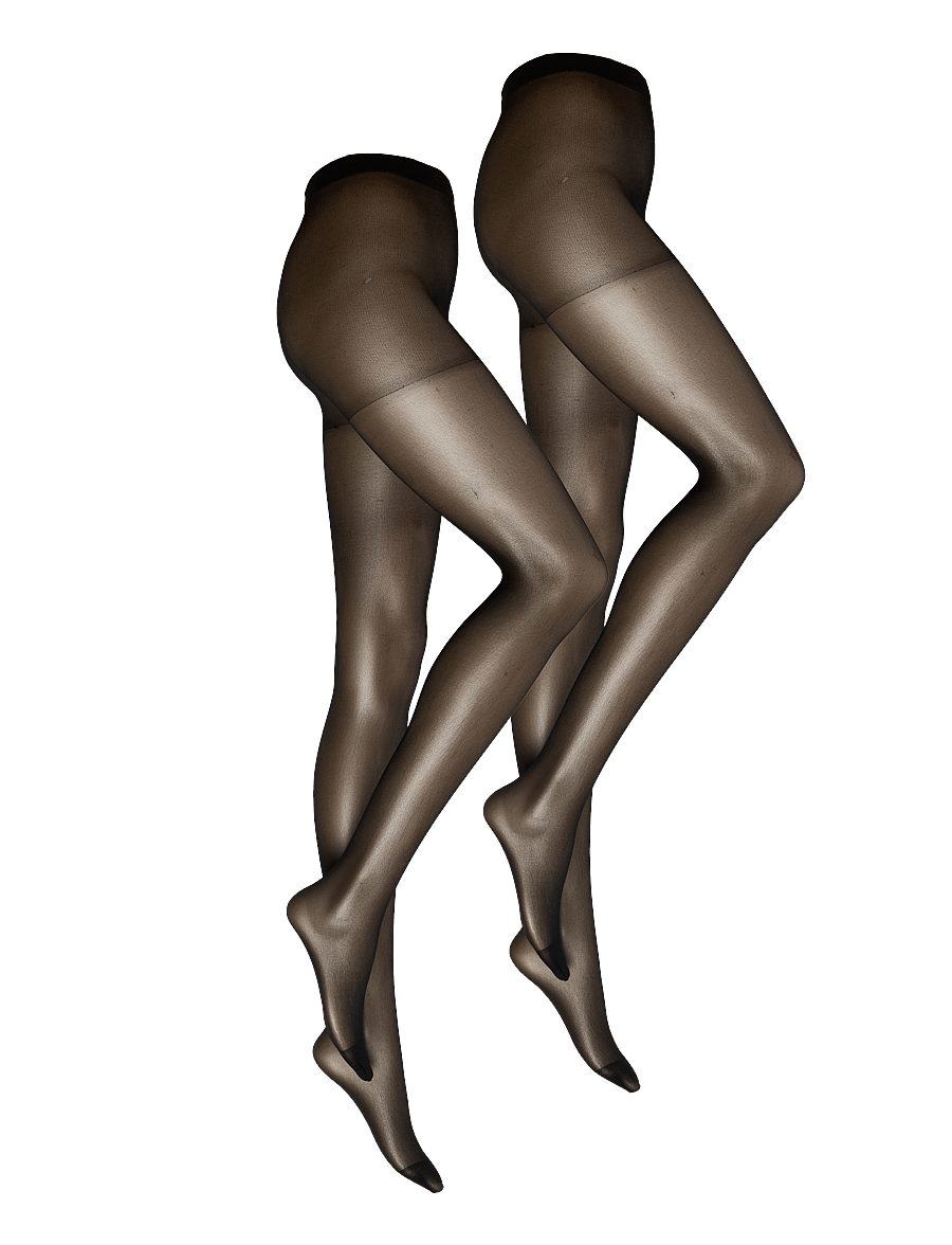 Vero Moda - VMLOVE TIGHTS - 20 DEN 2-PACK NOOS - særlige begivenheder - black - 1