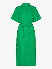 Vero Moda - VMNATALI NIA 2/4 CALF SHIRT DRESS WVN - peoriided outlet-hindadega - bright green - 0