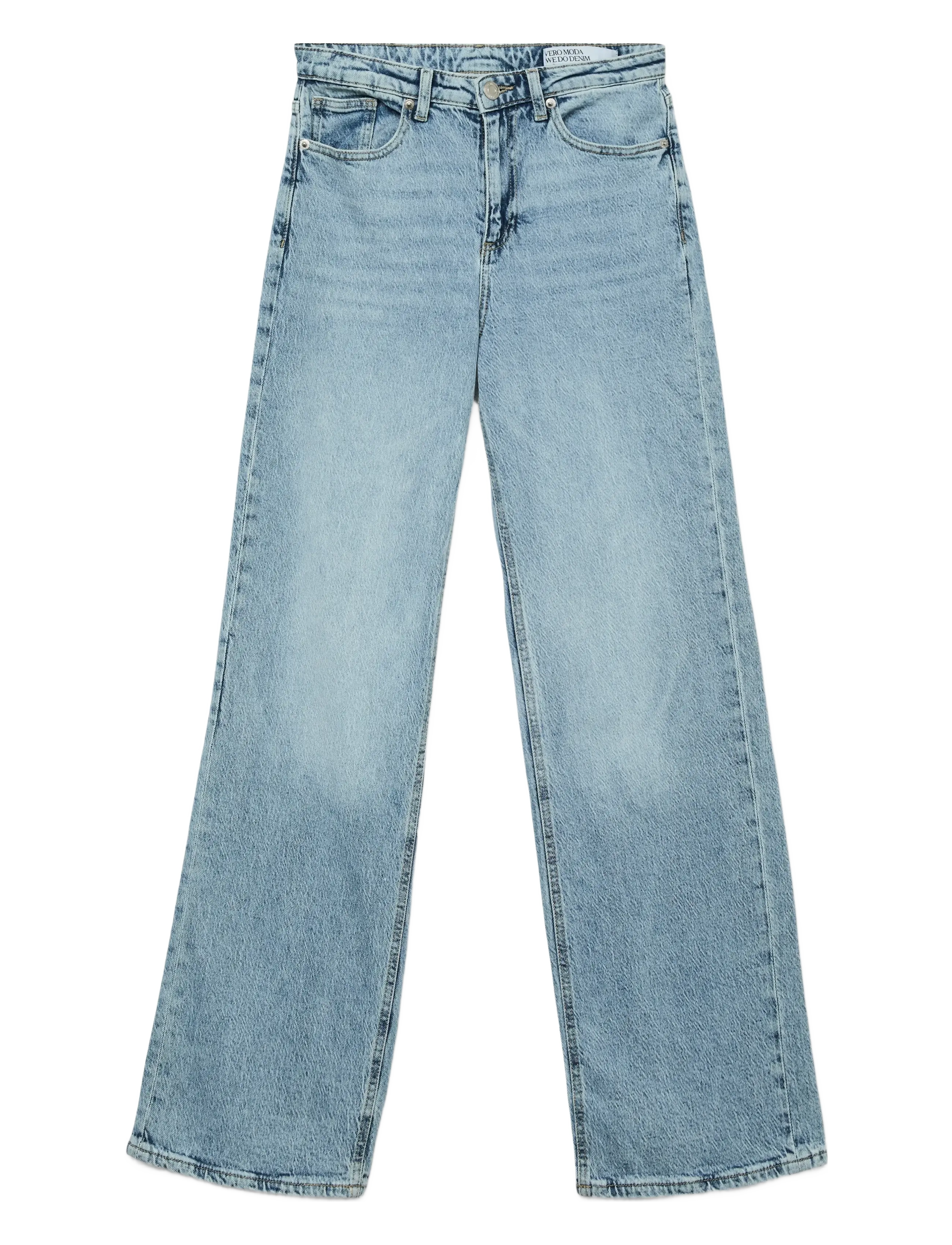 Vero Moda VMTESSA HR WIDE JEANS RA339 GA NOOS - Jeans - LIGHT BLUE DENIM / blue