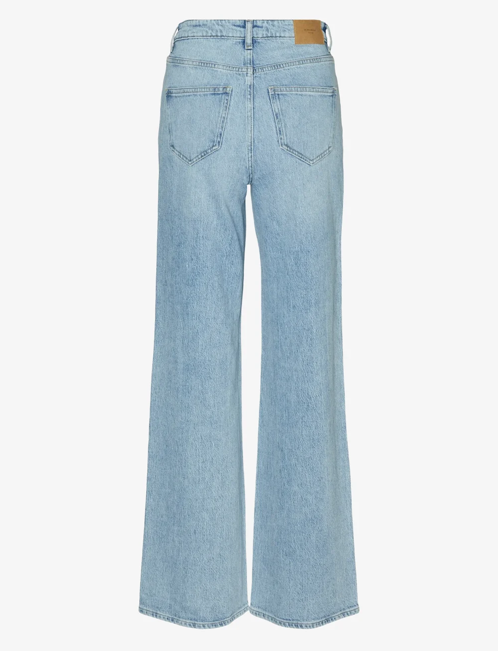Vero Moda - VMTESSA HR WIDE JEANS RA339 GA NOOS - hosen mit weitem bein - light blue denim - 2