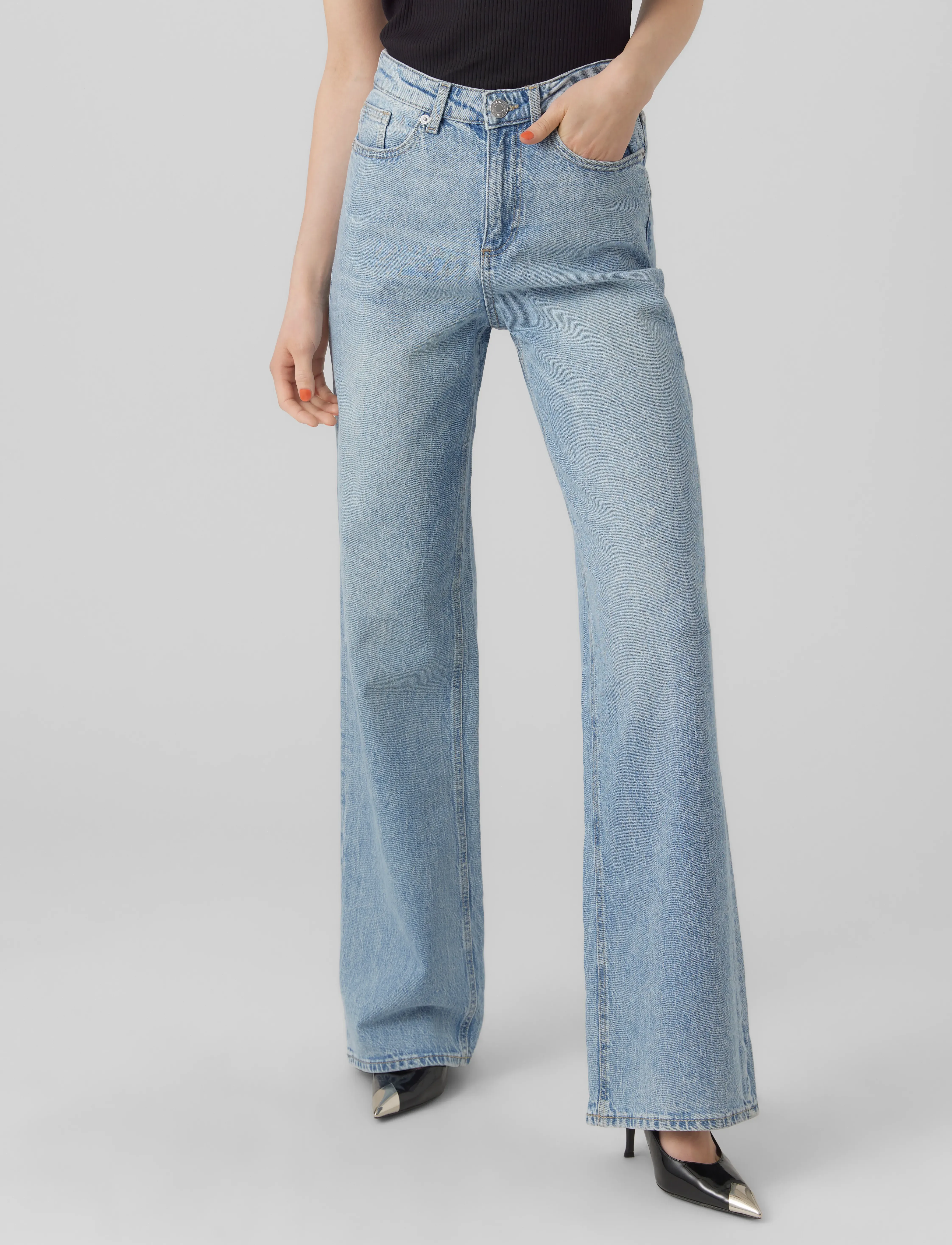 VERO MODA Vmtessa Hr Mom Jeans dam – bild 9