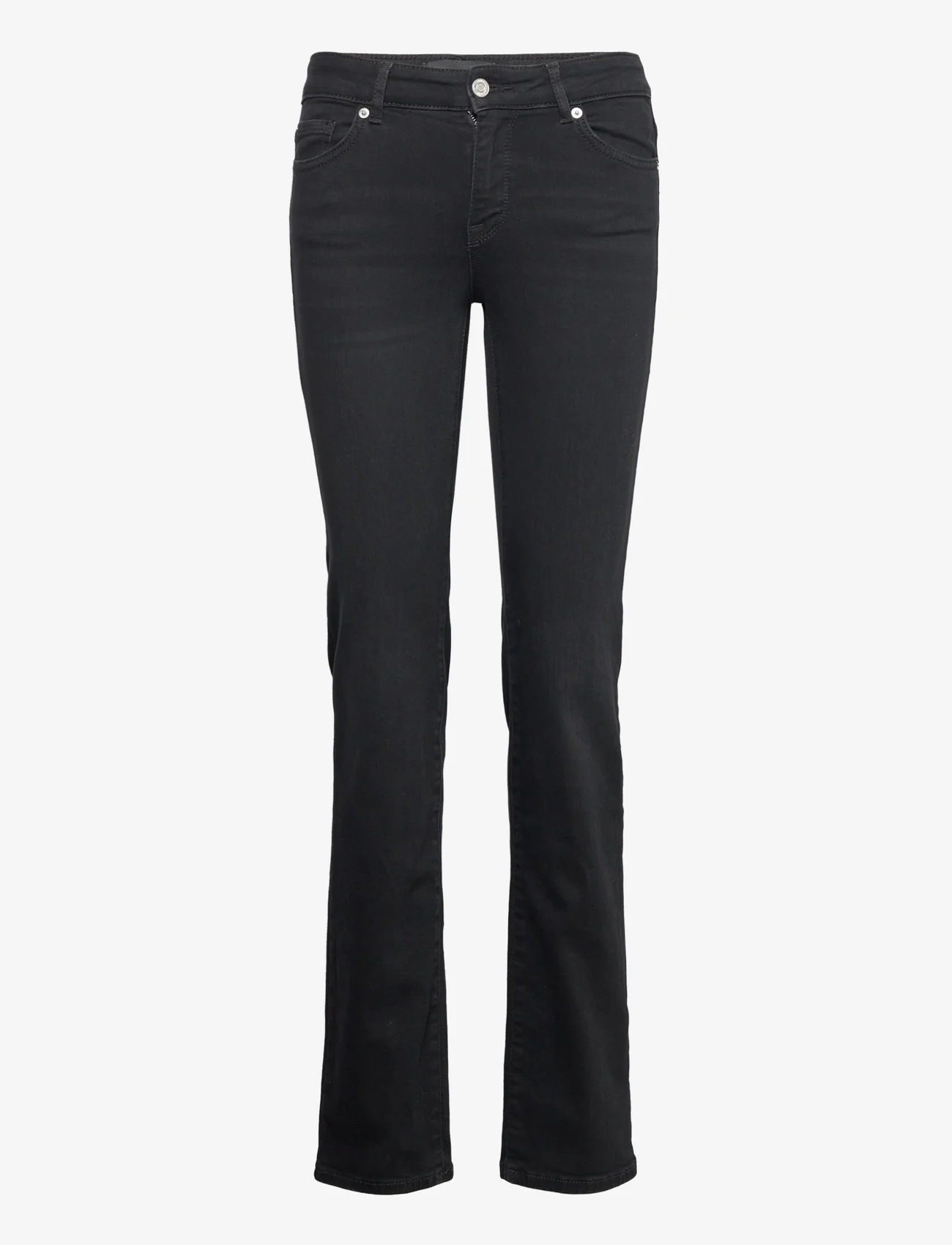Vero Moda - VMDAF MR STRAIGHT JEANS DO104 NOOS - straight jeans - black denim - 0
