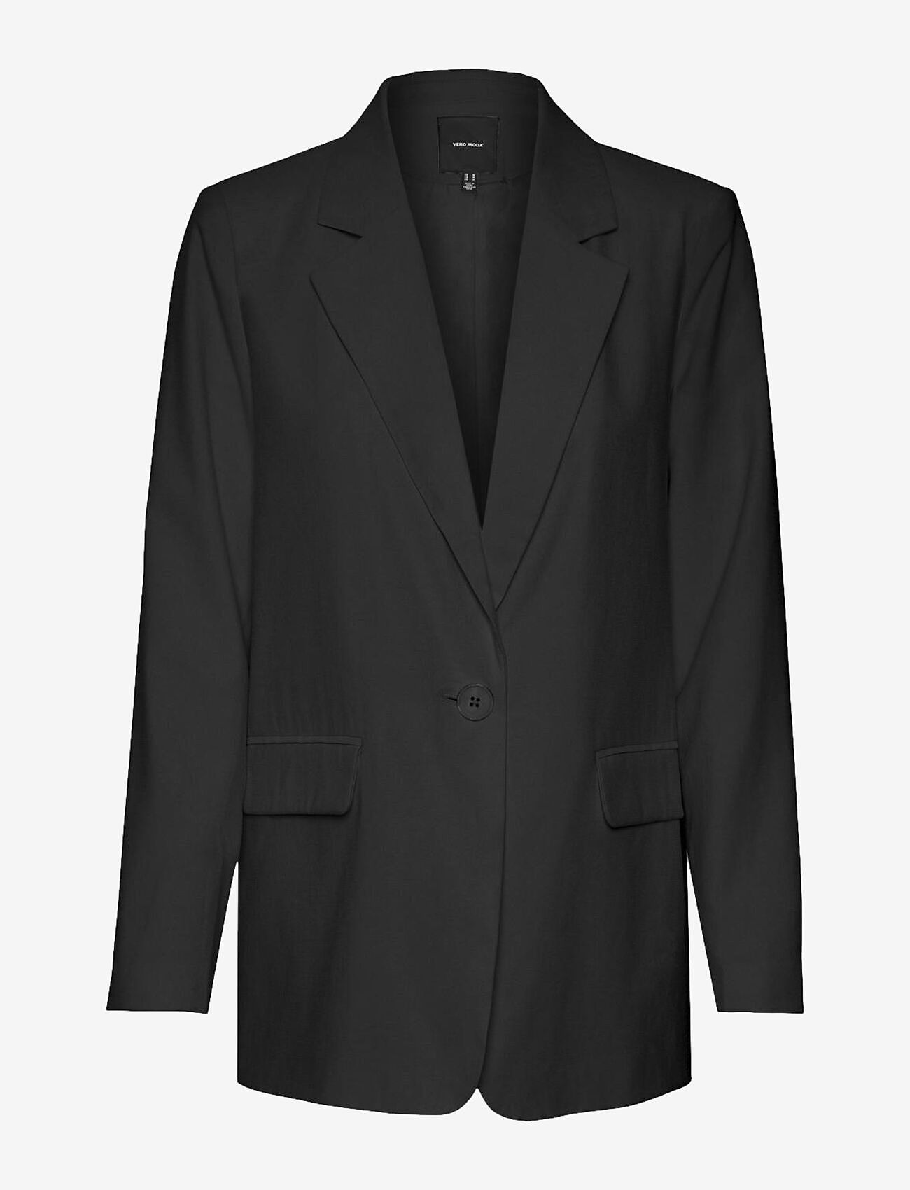 Vero Moda Curve VERINA LS NOOS - Blazer - black/zwart