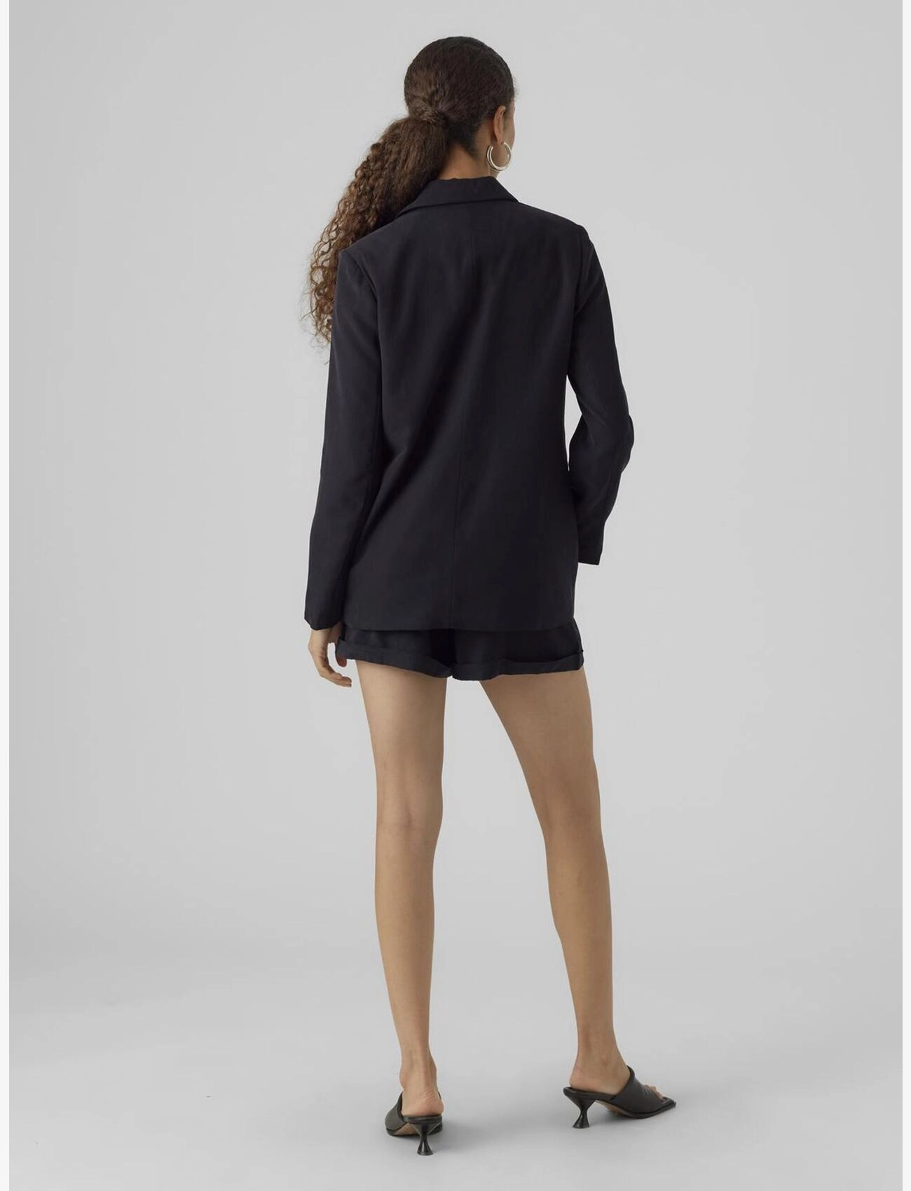 Vero Moda - VMCARMEN LS LOOSE BLAZER NOOS - black - 2