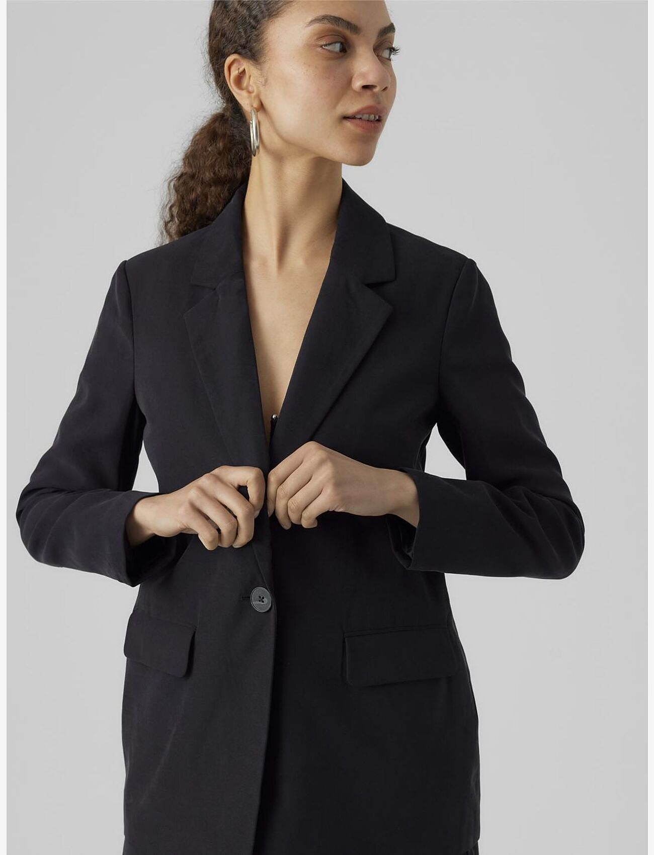 Vero Moda VMCARMEN LS - Blazer - irish cream/lichtgroen
