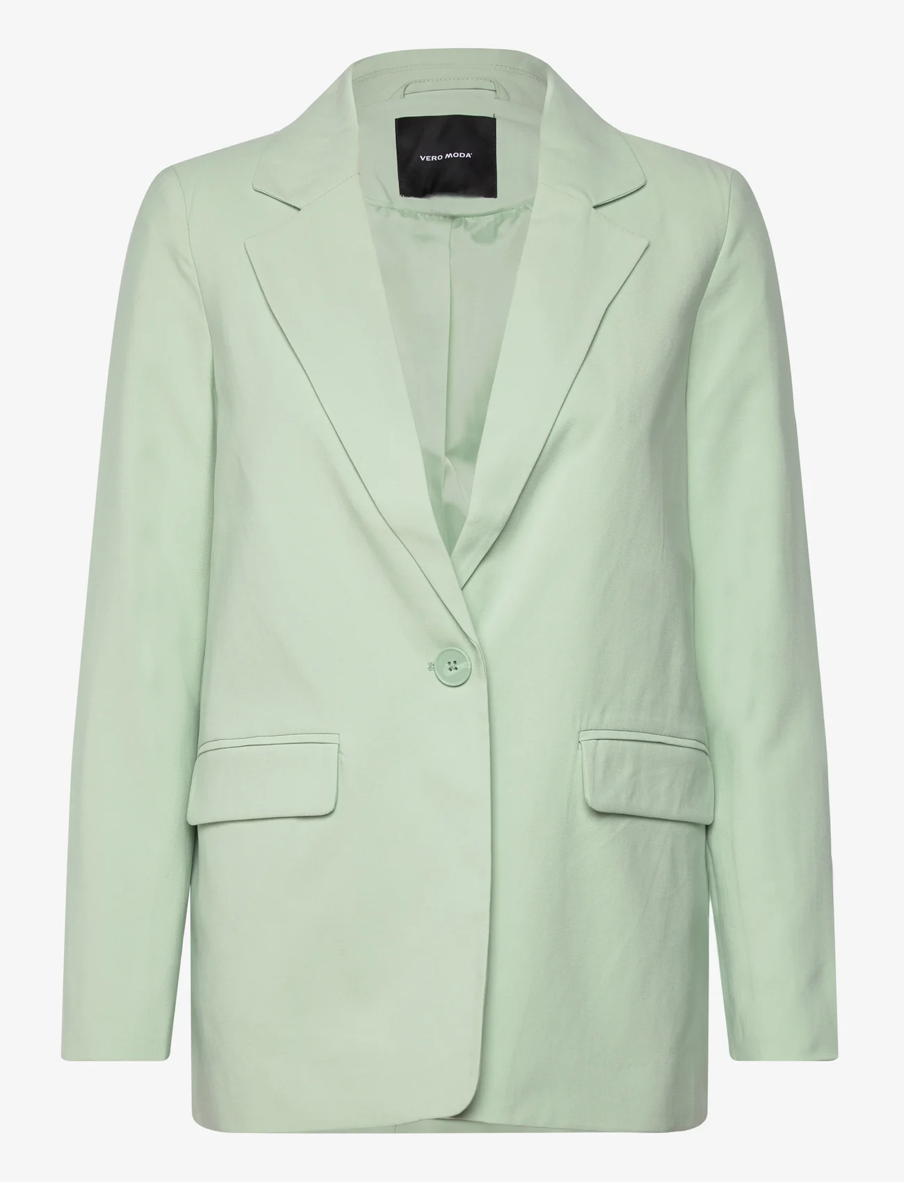 Vero Moda - VMCARMEN LS LOOSE BLAZER NOOS - ballīšu apģērbs par outlet cenām - silt green - 0