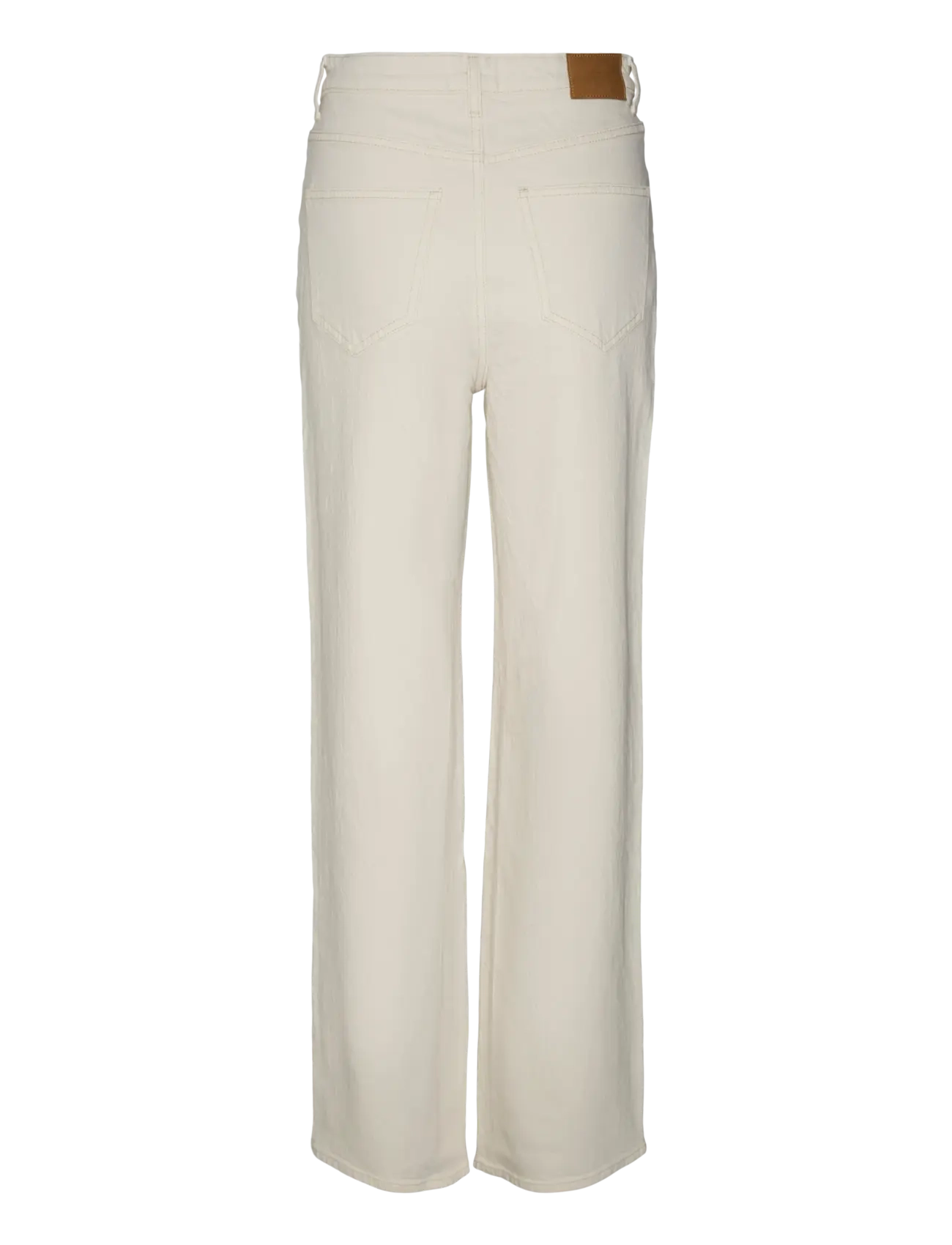 Vero Moda - VMTESSA HR WIDE JEANS ECRU GA NOOS - laia säärega teksad - ecru - 2