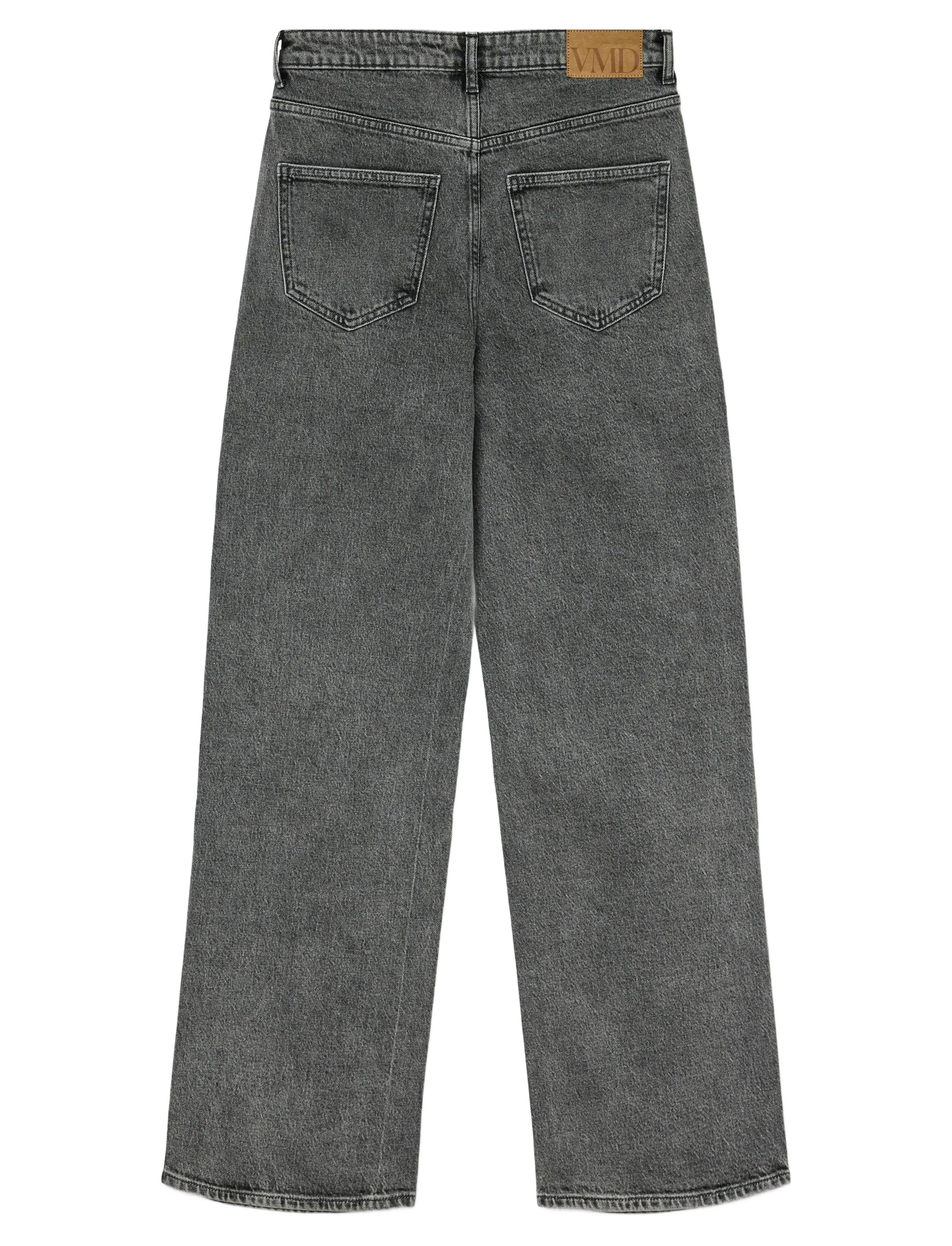 Vero Moda - VMTESSA HR WIDE JEANS RA206 GA NOOS - pantalons larges - medium grey denim - 2