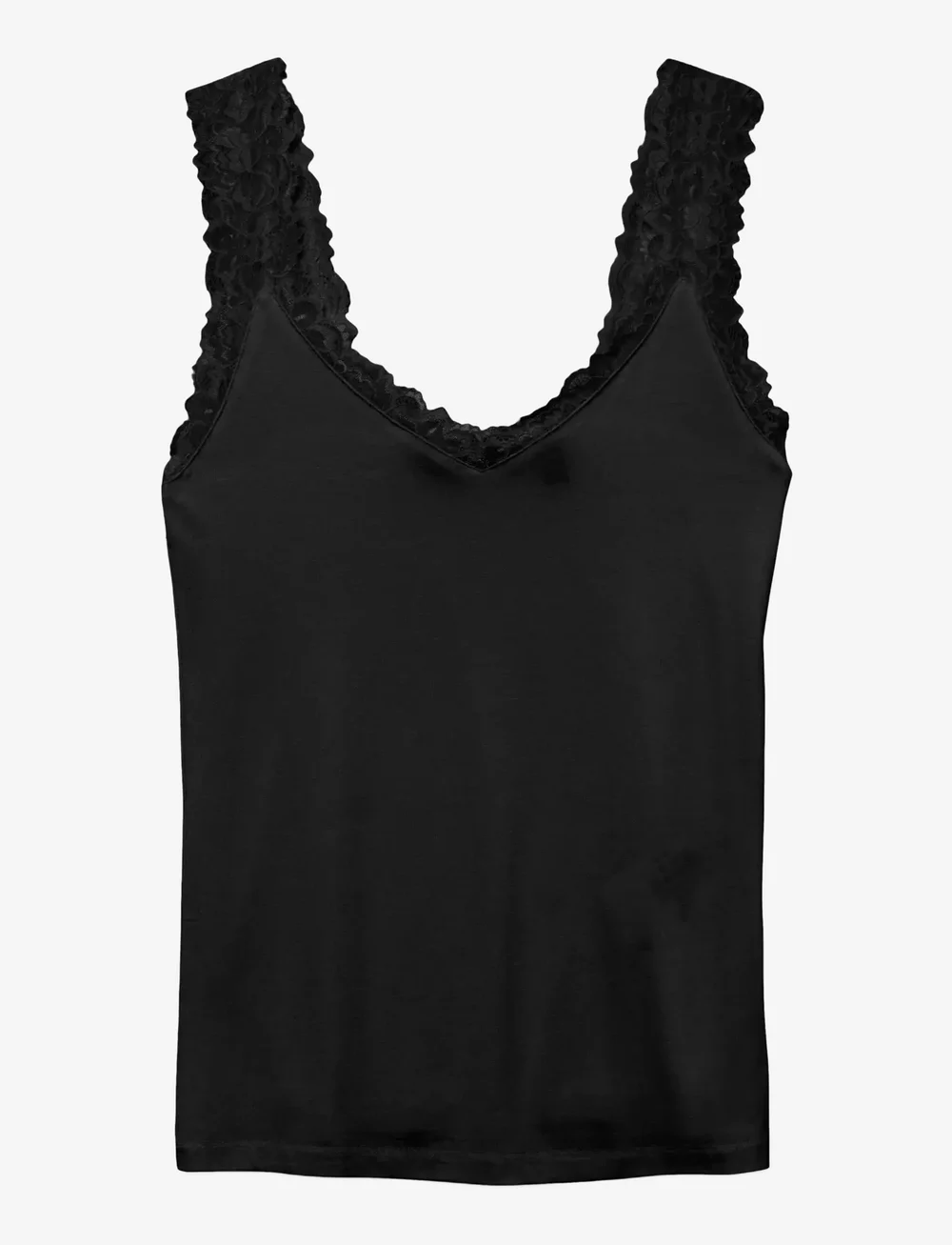 Vero Moda - VMROSA SL TOP JRS NOOS - Ärmellose tops - black - 1