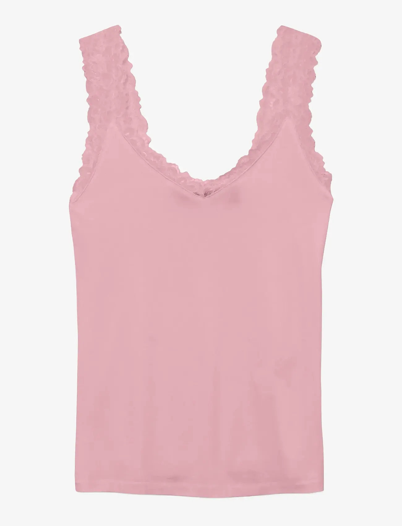 Vero Moda - VMROSA SL TOP JRS NOOS - tanktops - bleached mauve - 1