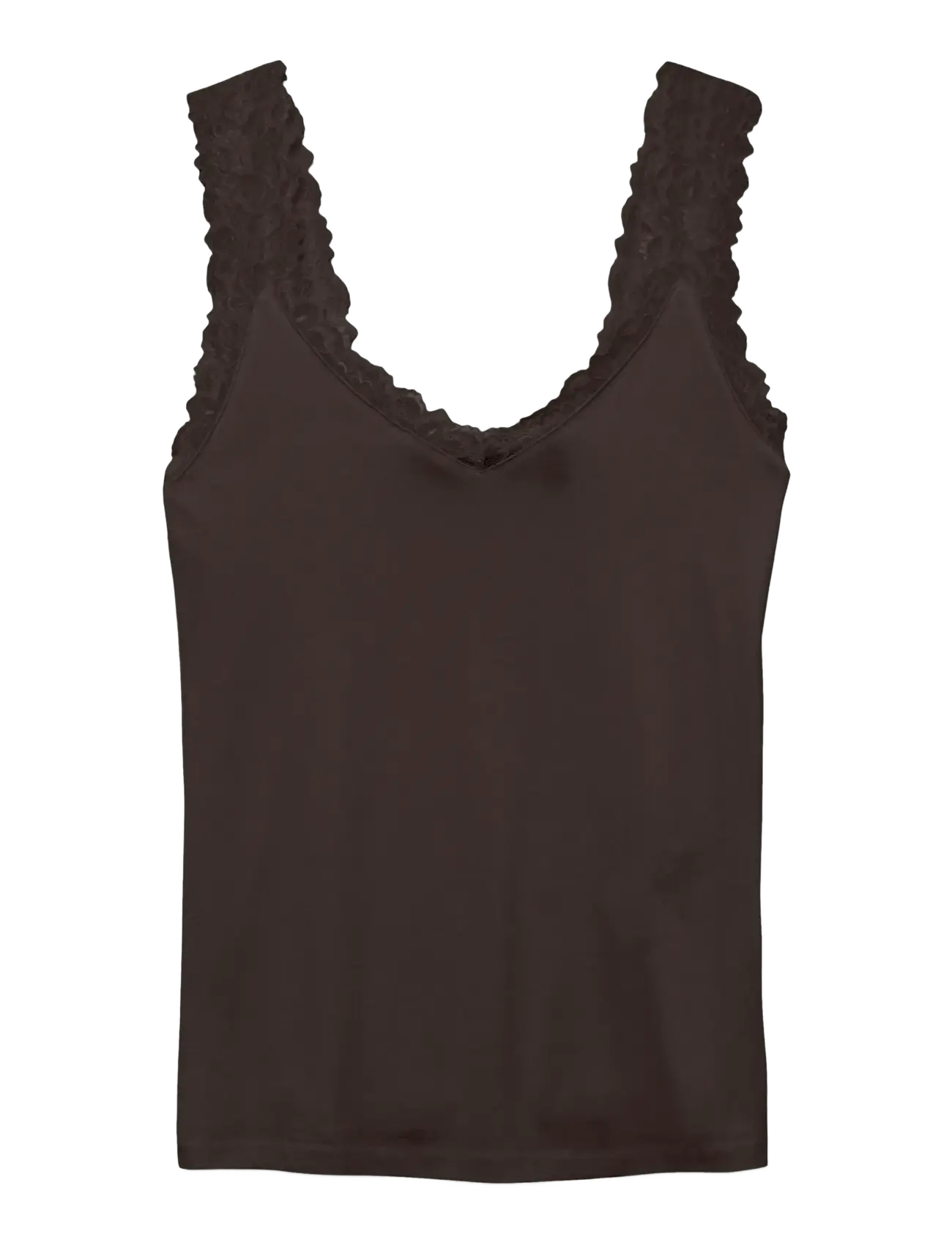 Vero Moda VMROSA SL TOP JRS NOOS - Vero Moda - CHOCOLATE TORTE / brown