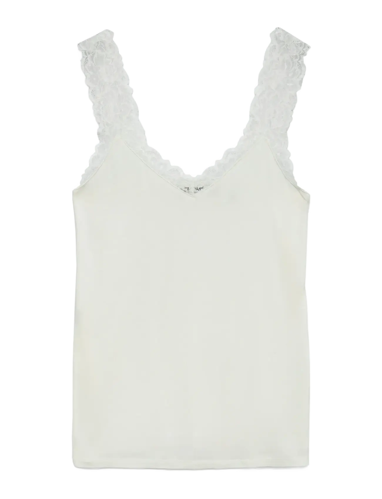 VERO MODA Vmrosa Sl Oberteil Jrs Noos Weiß - M - Damen