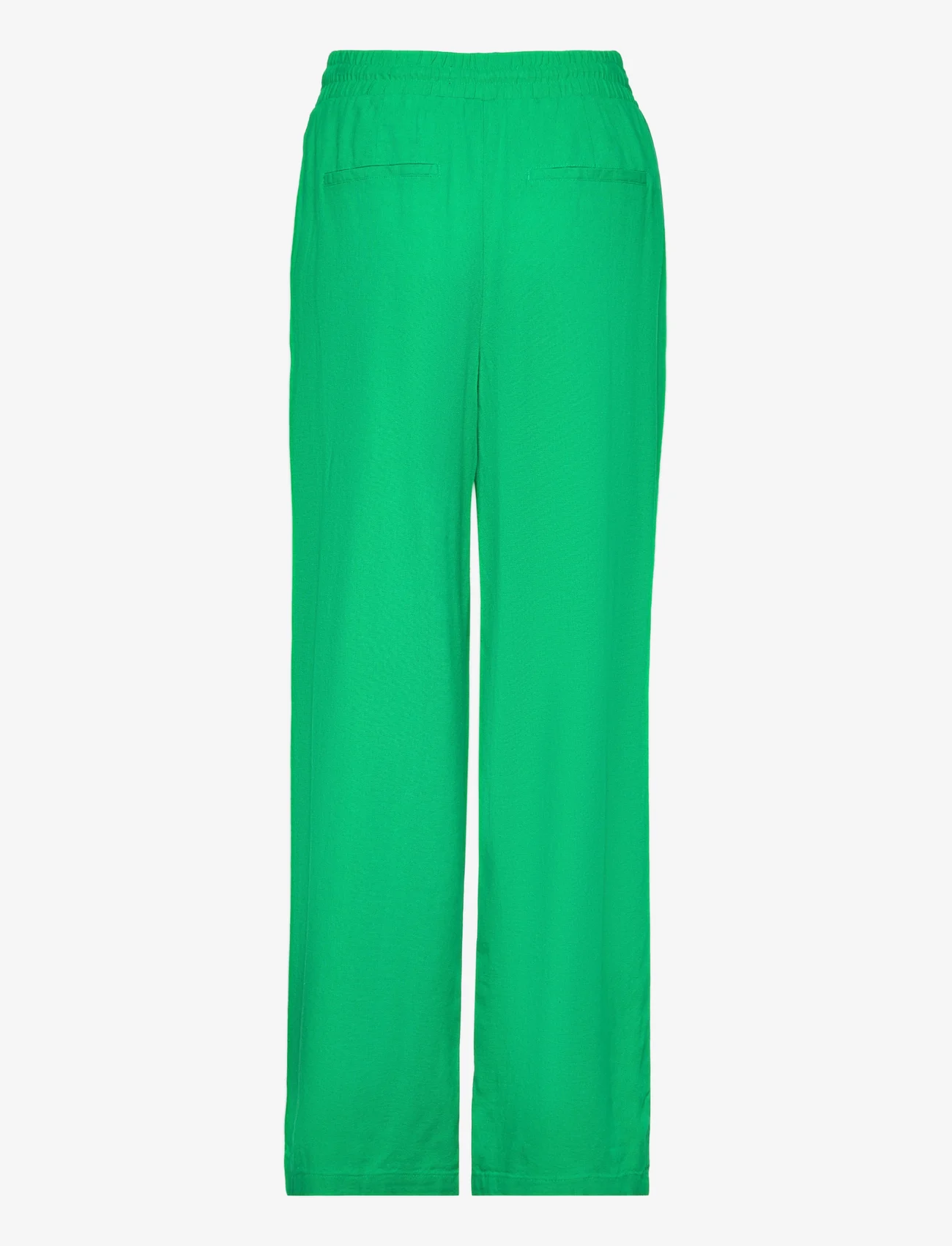 Vero Moda - VMJESMILO WIDE PANTS WVN GA NOOS - vakarėlių drabužiai išparduotuvių kainomis - bright green - 1