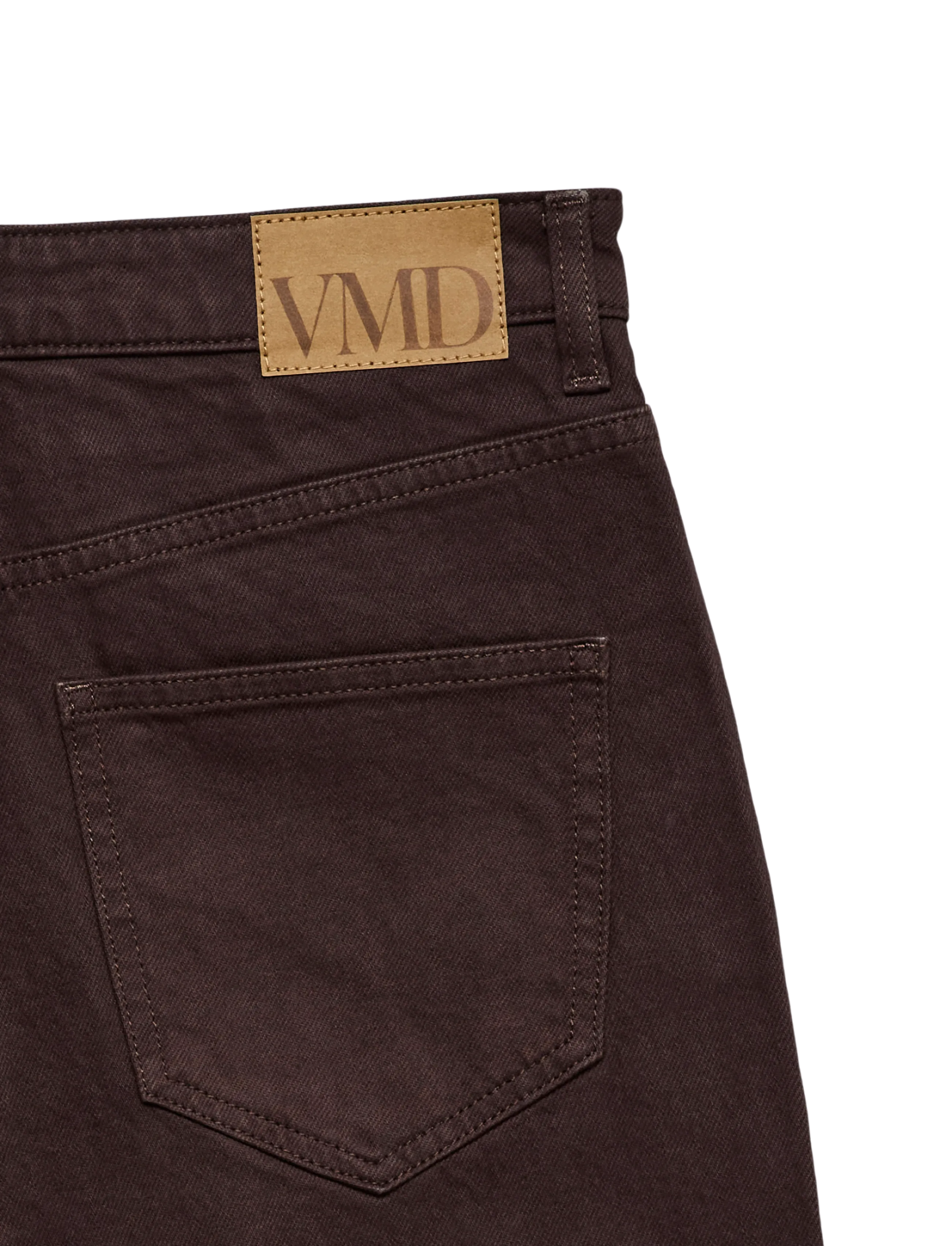 Vero Moda - VMTESSA HR WIDE JEANS COLOR GA NOOS - wide leg jeans - chocolate torte - 5