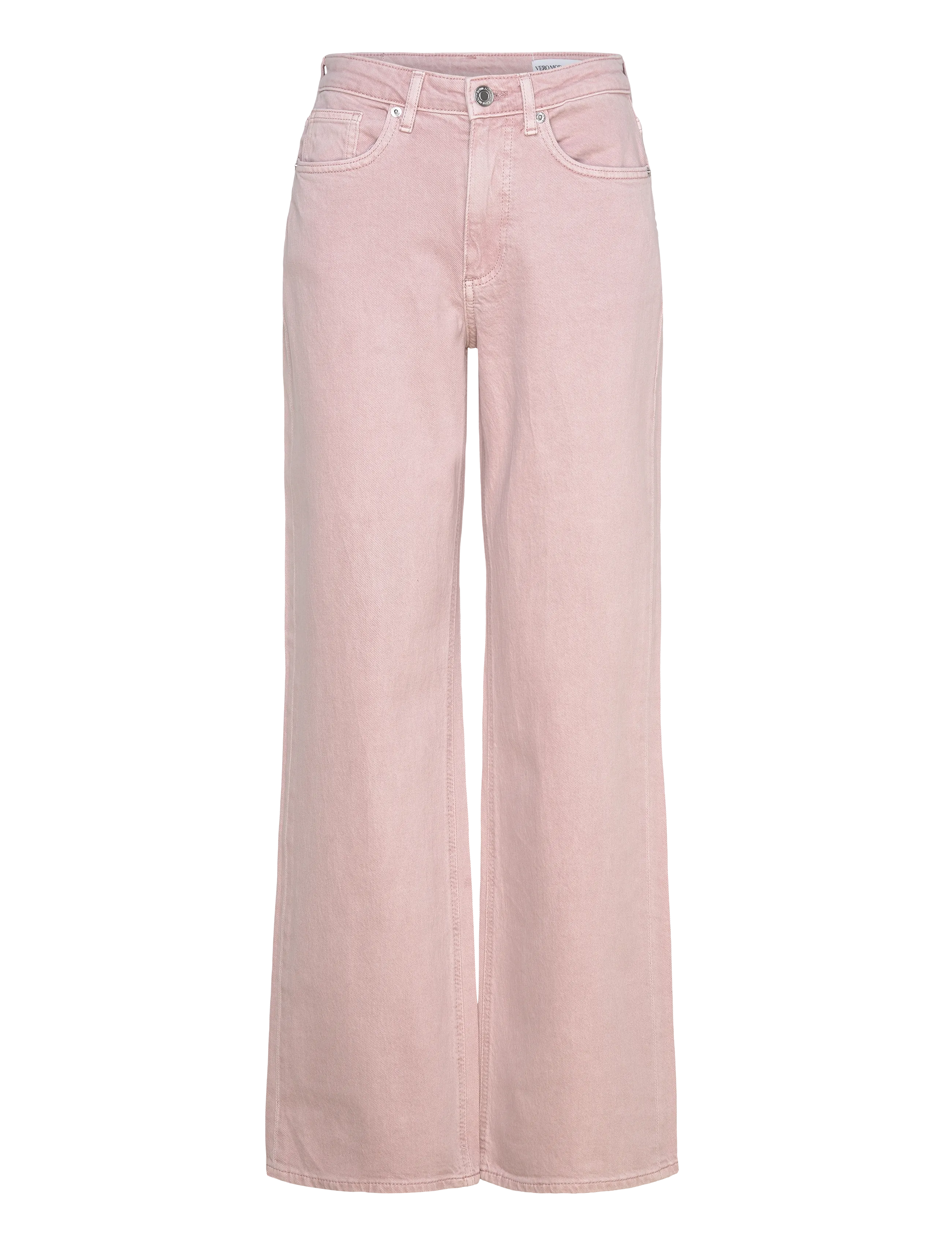 Vero Moda VMTESSA HR WIDE JEANS COLOR GA NOOS - Jeans - VIOLET ICE / pink/rose