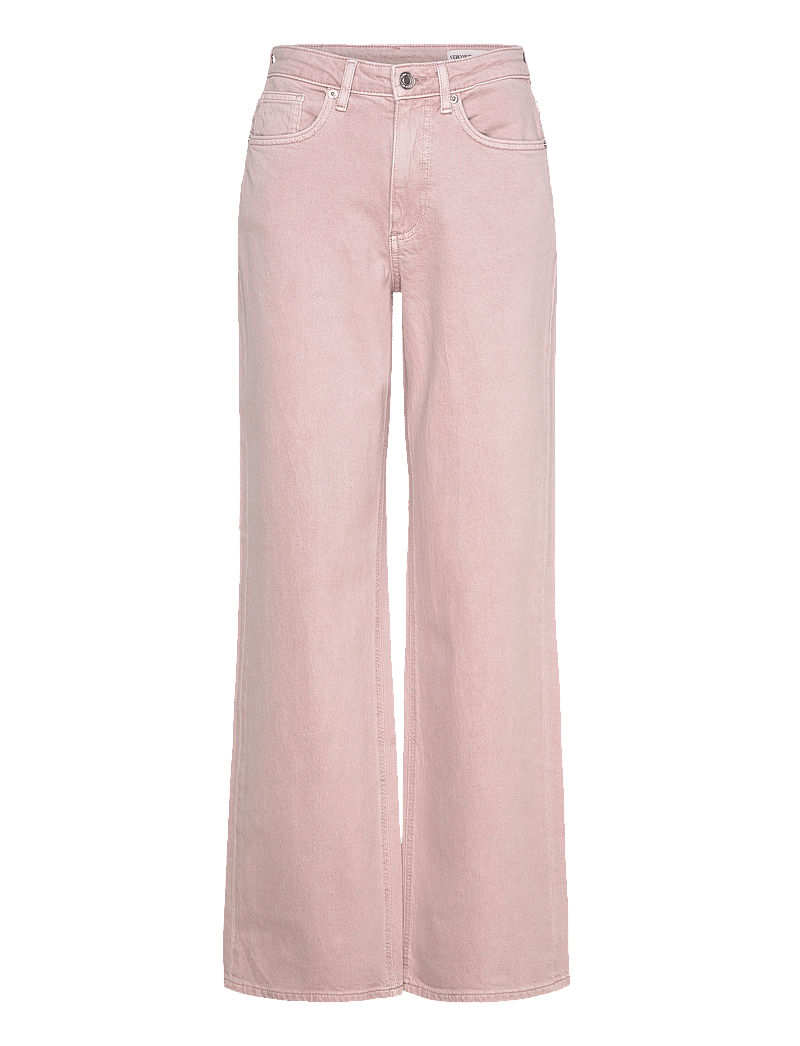 Vero Moda - VMTESSA HR WIDE JEANS COLOR GA NOOS - hosen mit weitem bein - violet ice - 0