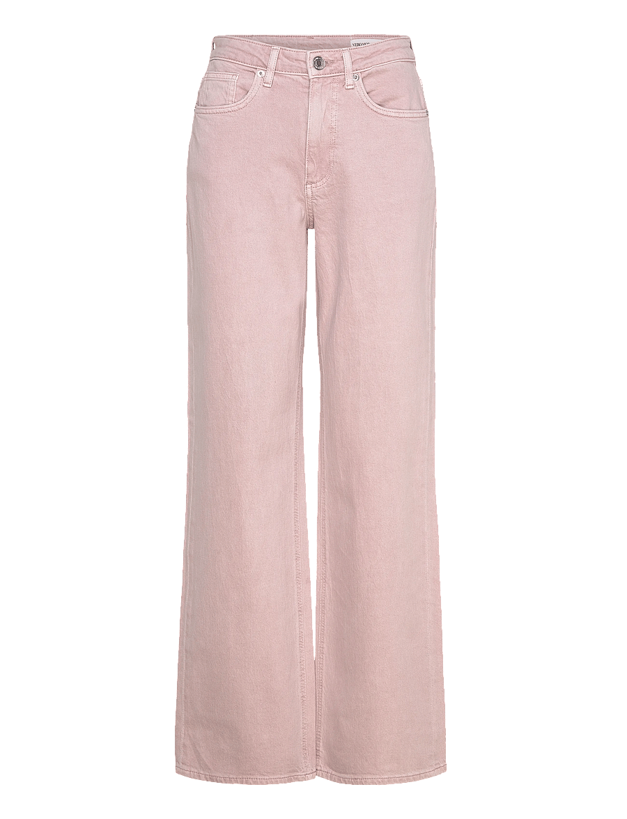 Vero Moda - VMTESSA HR WIDE JEANS COLOR GA NOOS - pantalons larges - violet ice - 0