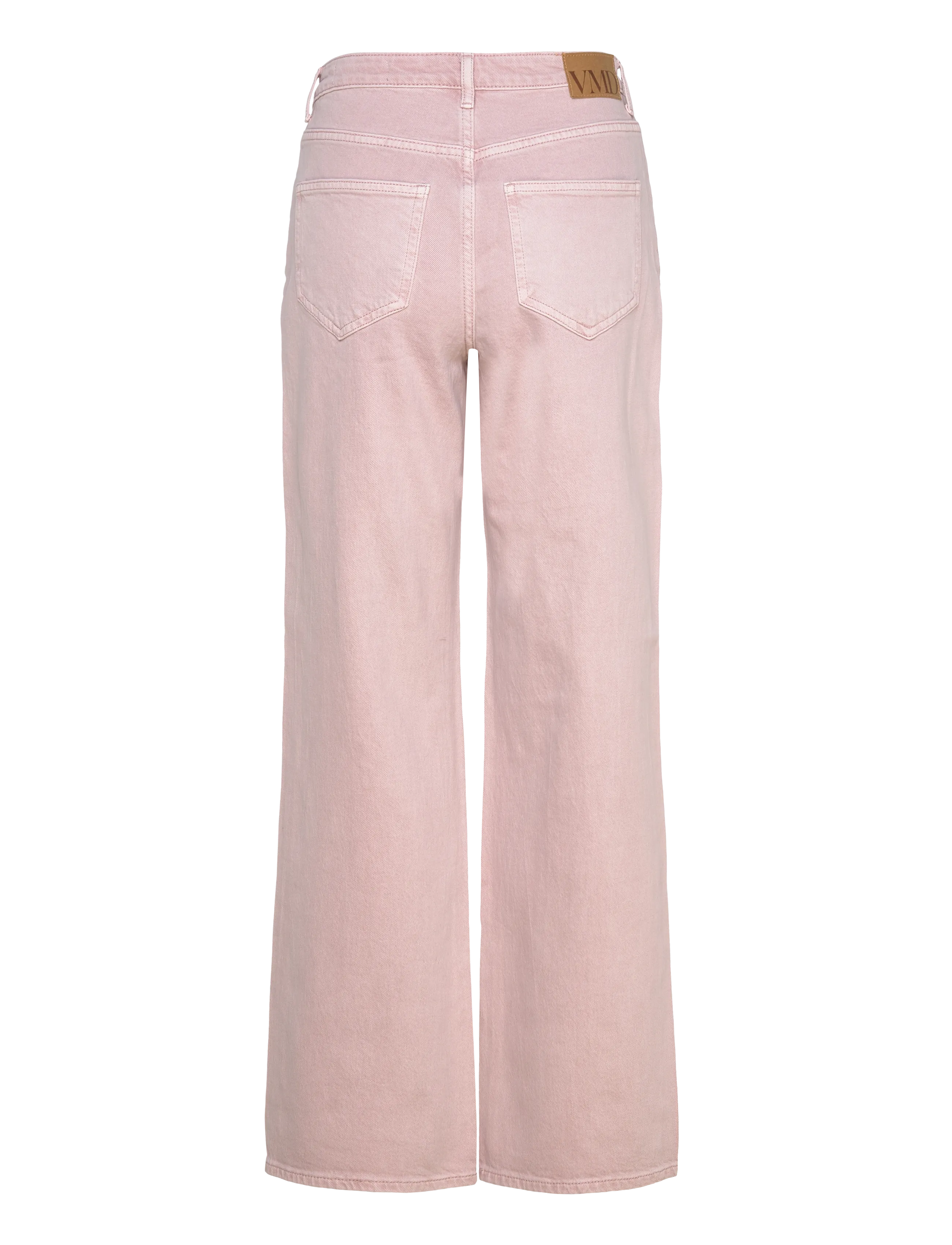 Vero Moda - VMTESSA HR WIDE JEANS COLOR GA NOOS - pantalons larges - violet ice - 1