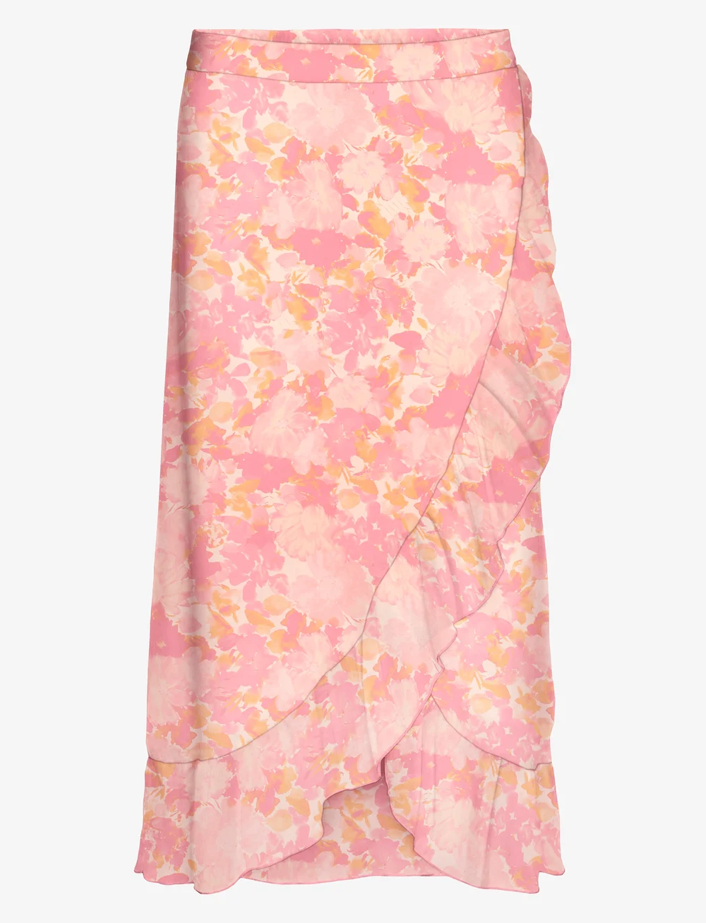 Vero Moda - VMSMILLA H/W WRAP SKIRT WVN GA - wickelröcke - crystal pink - 1