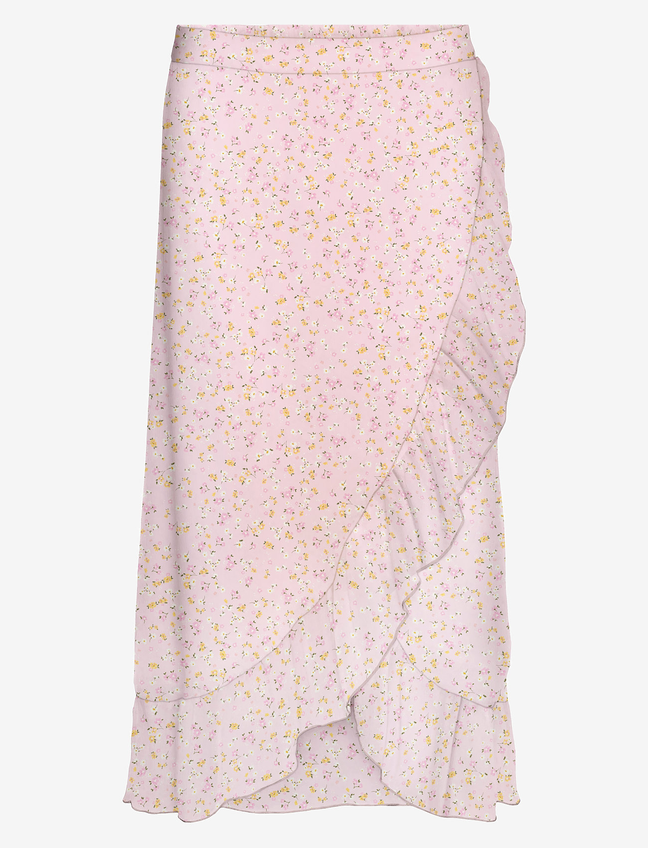 Vero Moda - VMSMILLA H/W WRAP SKIRT WVN GA - jupes portefeuille - pink-a-boo - 1