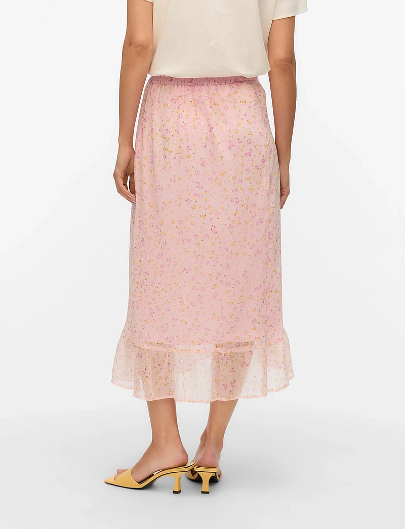Vero Moda - VMSMILLA H/W WRAP SKIRT WVN GA - jupes portefeuille - pink-a-boo - 2