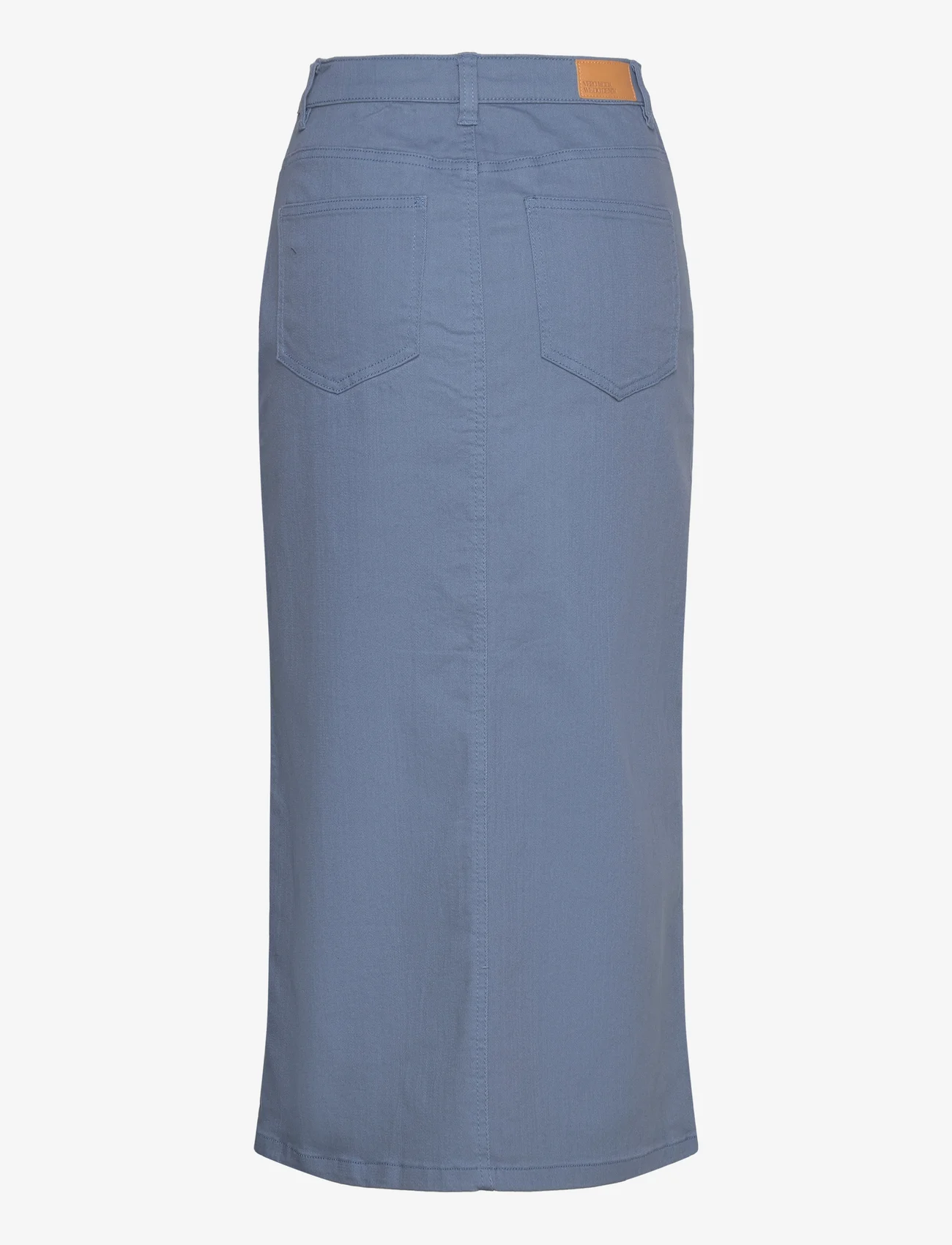 Vero Moda - VMWILD LUCKY HR 7/8 CLR  SKIRT LCS - midi kjolar - coronet blue - 1