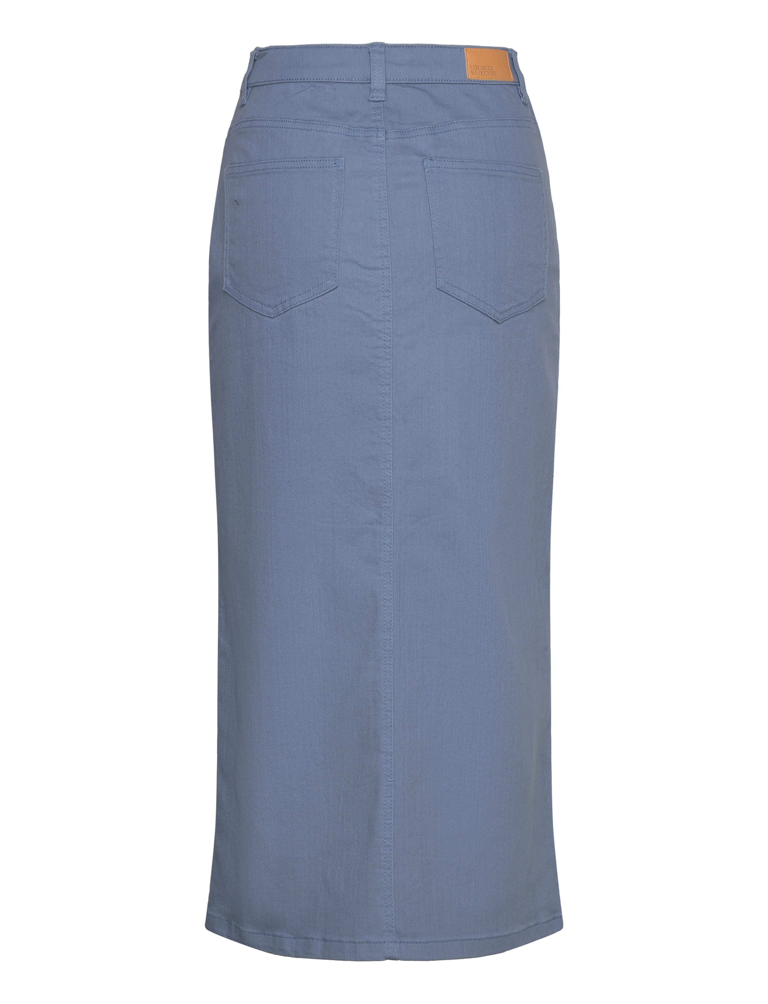 Vero Moda - VMWILD LUCKY HR 7/8 CLR  SKIRT LCS - laveste priser - coronet blue - 1