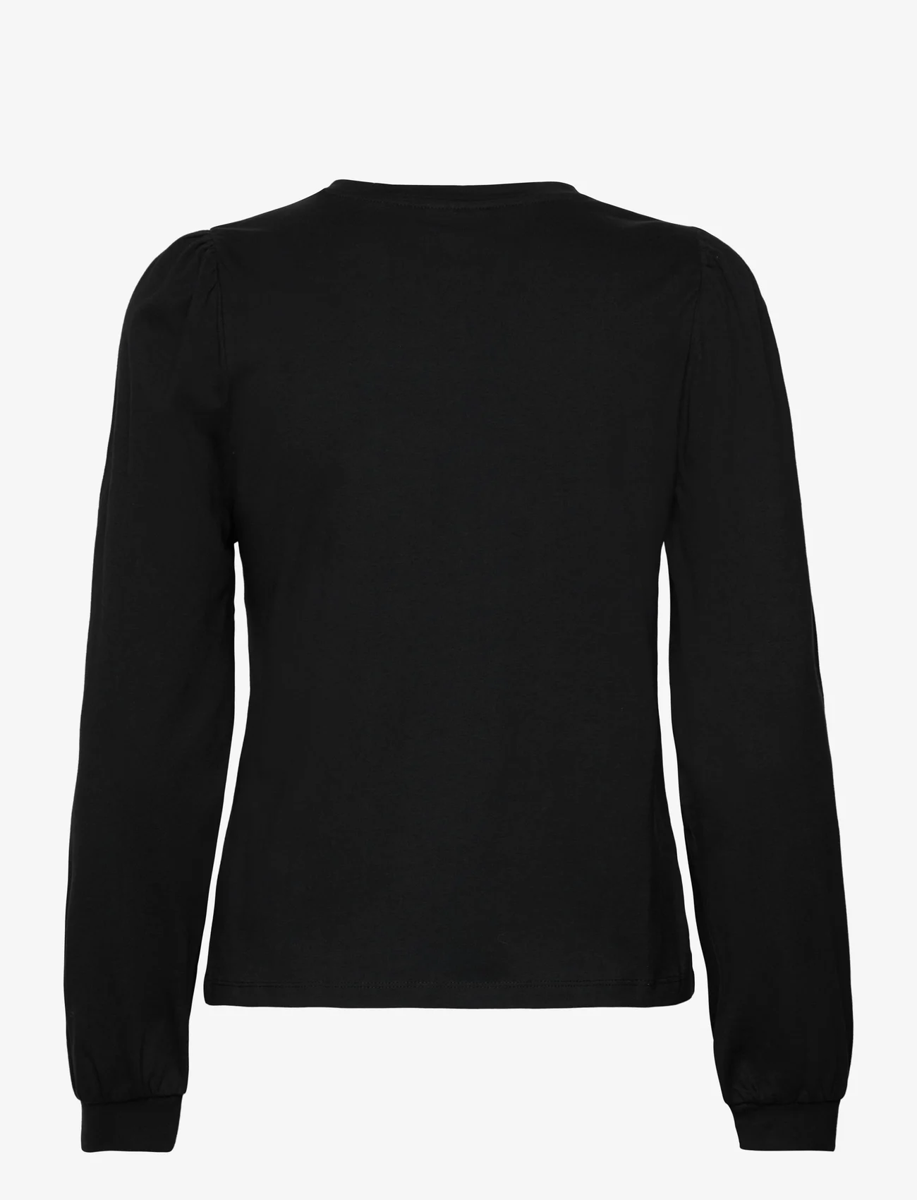 Vero Moda - VMKERRY LS O-NECK TOP VMA NOOS - sweaters - black - 1