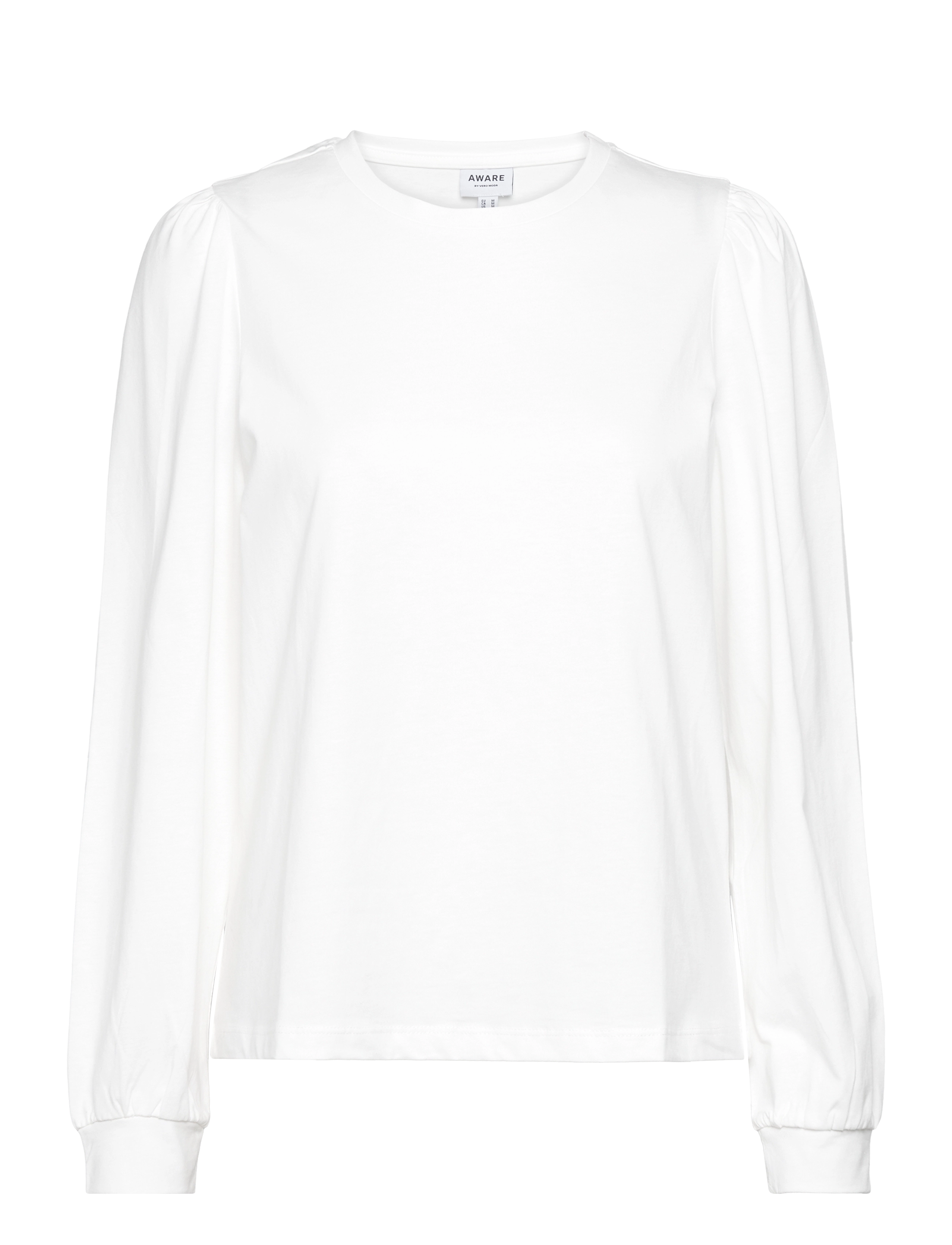 Vero Moda - VMKERRY LS O-NECK TOP VMA NOOS - pullover - snow white - 1