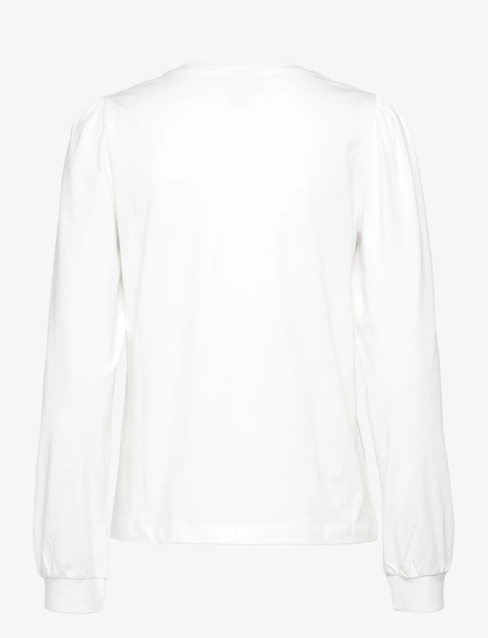 Vero Moda - VMKERRY LS O-NECK TOP VMA - striktrøjer - snow white - 2