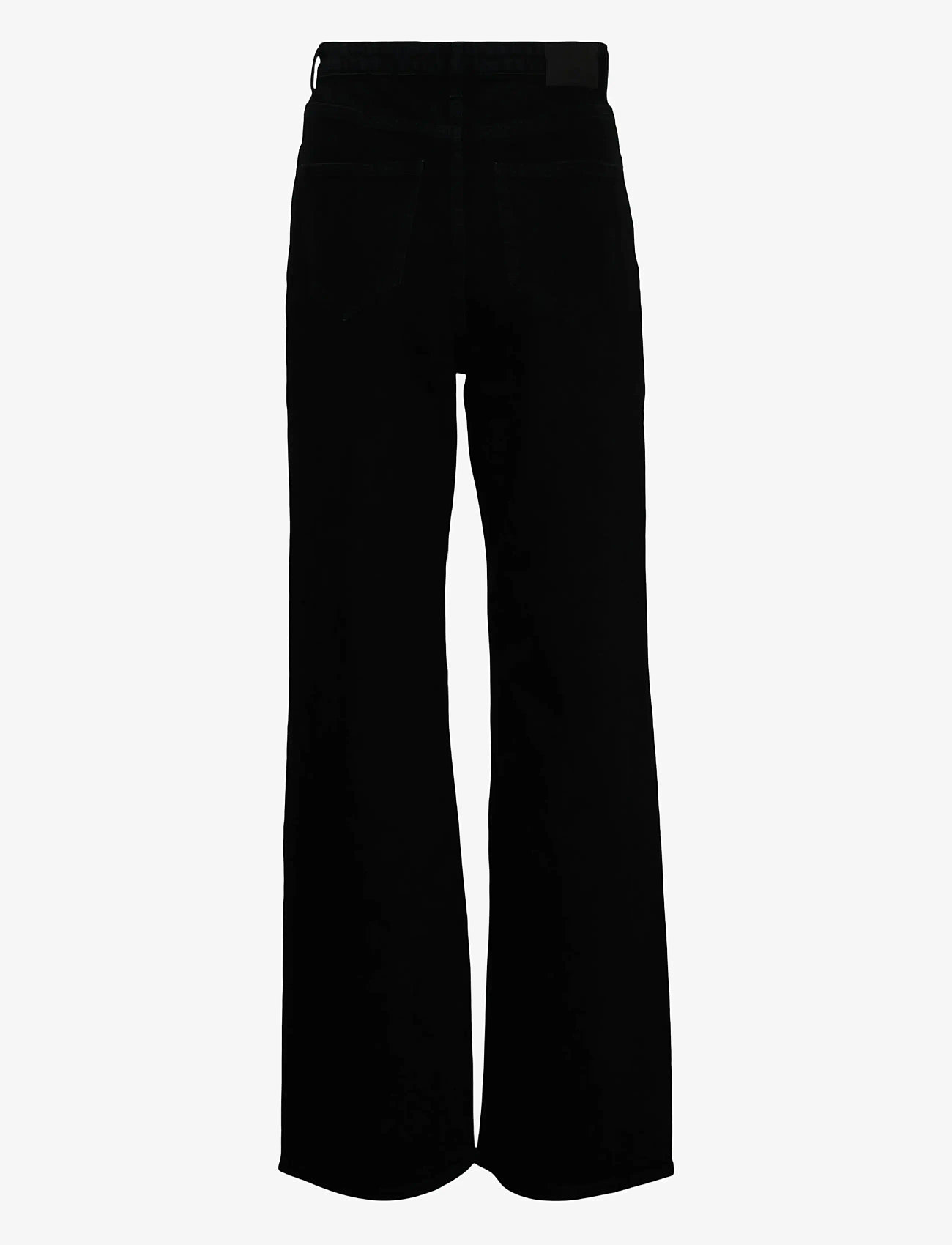 Vero Moda - VMTESSA HR WIDE JEANS RA118 GA NOOS - wide leg jeans - black - 2