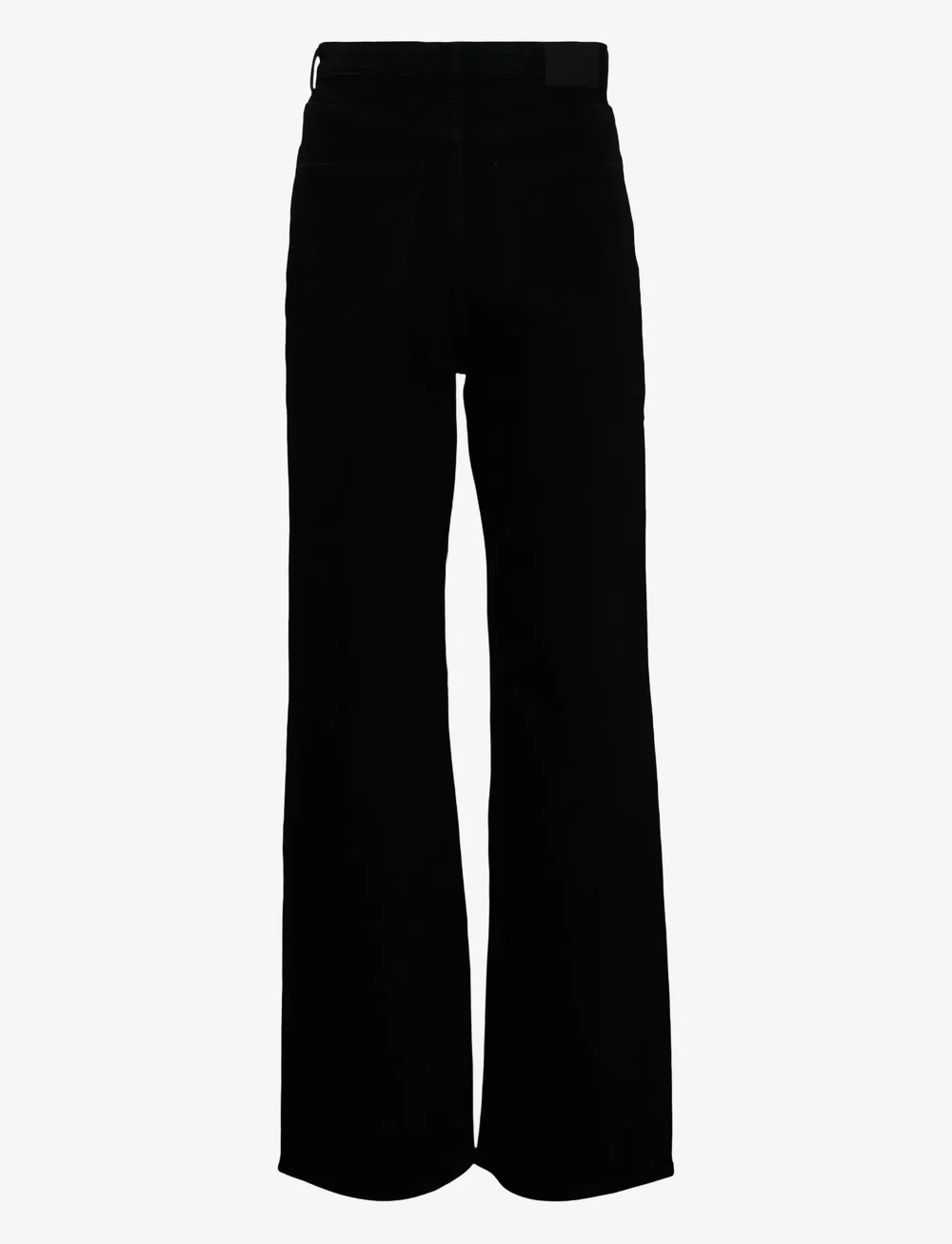 Vero Moda - VMTESSA HR WIDE JEANS RA118 GA NOOS - hosen mit weitem bein - black - 2