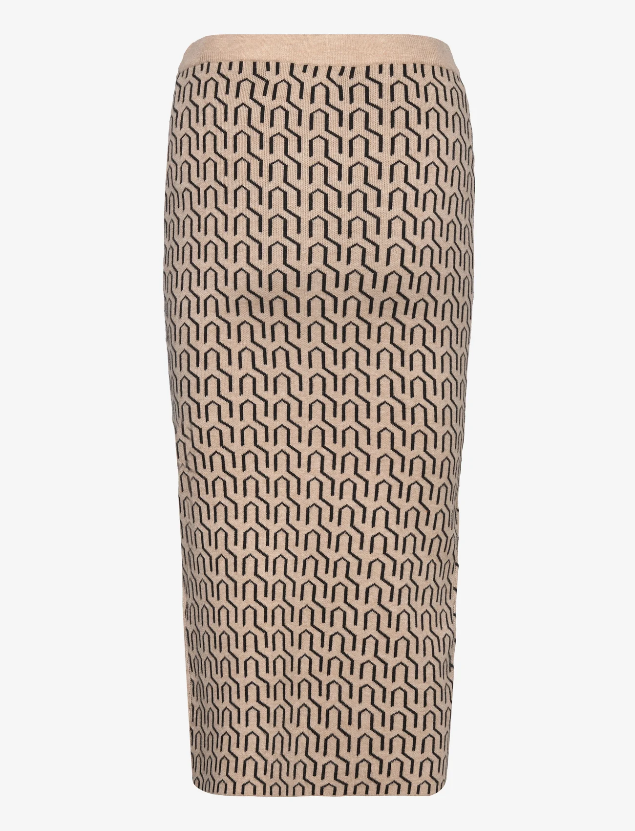 Vero Moda - VMGOLDNEEDLE ART 7/8 PENCIL SKIRT - megzti sijonai - nomad - 1