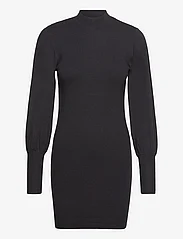 Vero Moda - VMHOLLYKARISPUFF LS HIGHNECK DRESS GA BO - lägsta priserna - black - 0