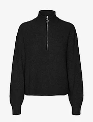 Vero Moda - VMMILI LS ZIPPER PULLOVER GA BOO - sweaters - black - 0