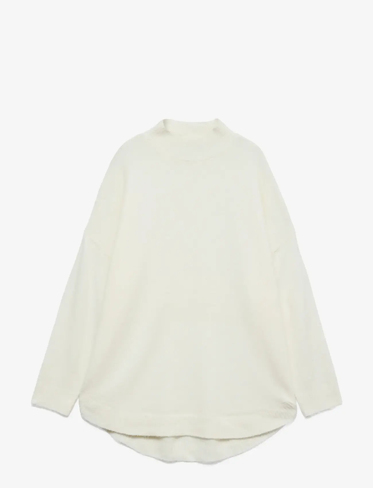 Vero Moda - VMPLAZA LS HIGHNCK LONG PULLOVER GA NOOS - sviitrid - birch - 1