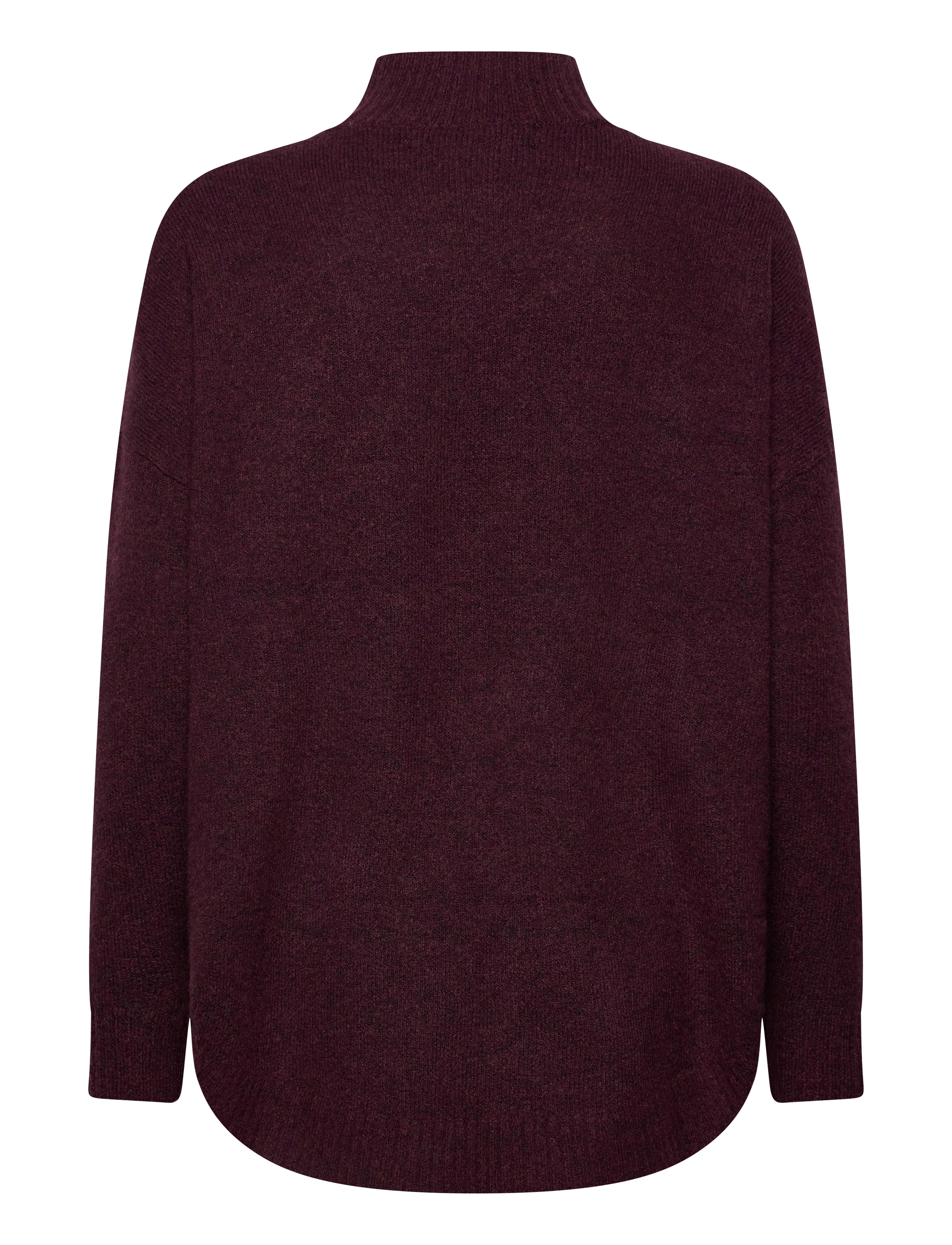 Vero Moda - VMPLAZA LS HIGHNCK LONG PULLOVER GA NOOS - pullover - winetasting - 1