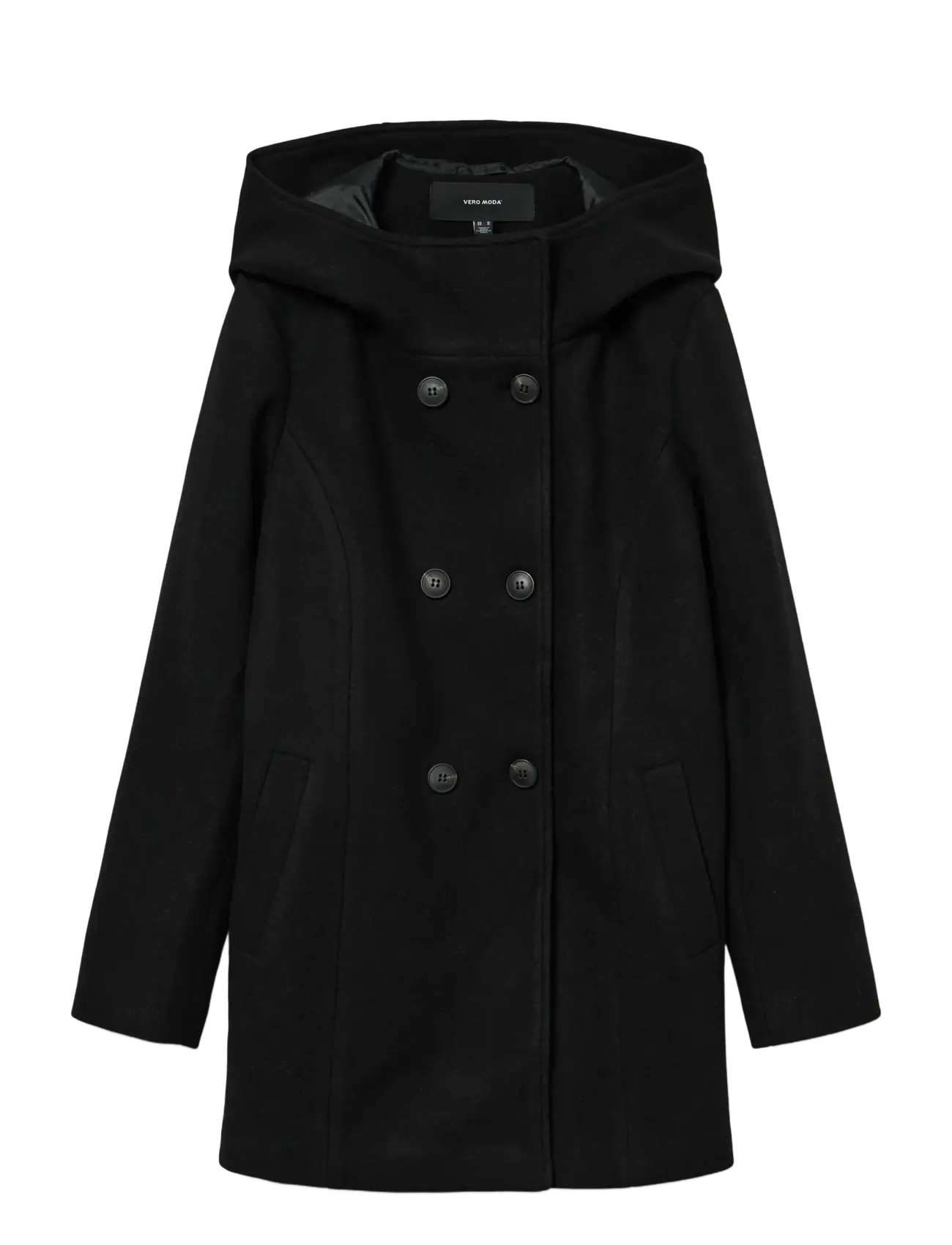 Vero Moda VMFORTUNESHILA JACKET GA NOOS - Winter Coats - BLACK / black