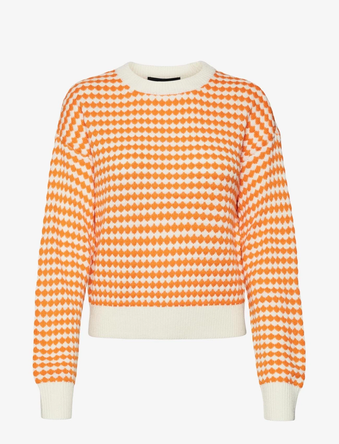 Vero Moda - VMGABI LS O-NECK PULLOVER GA BF - sweaters - birch - 0