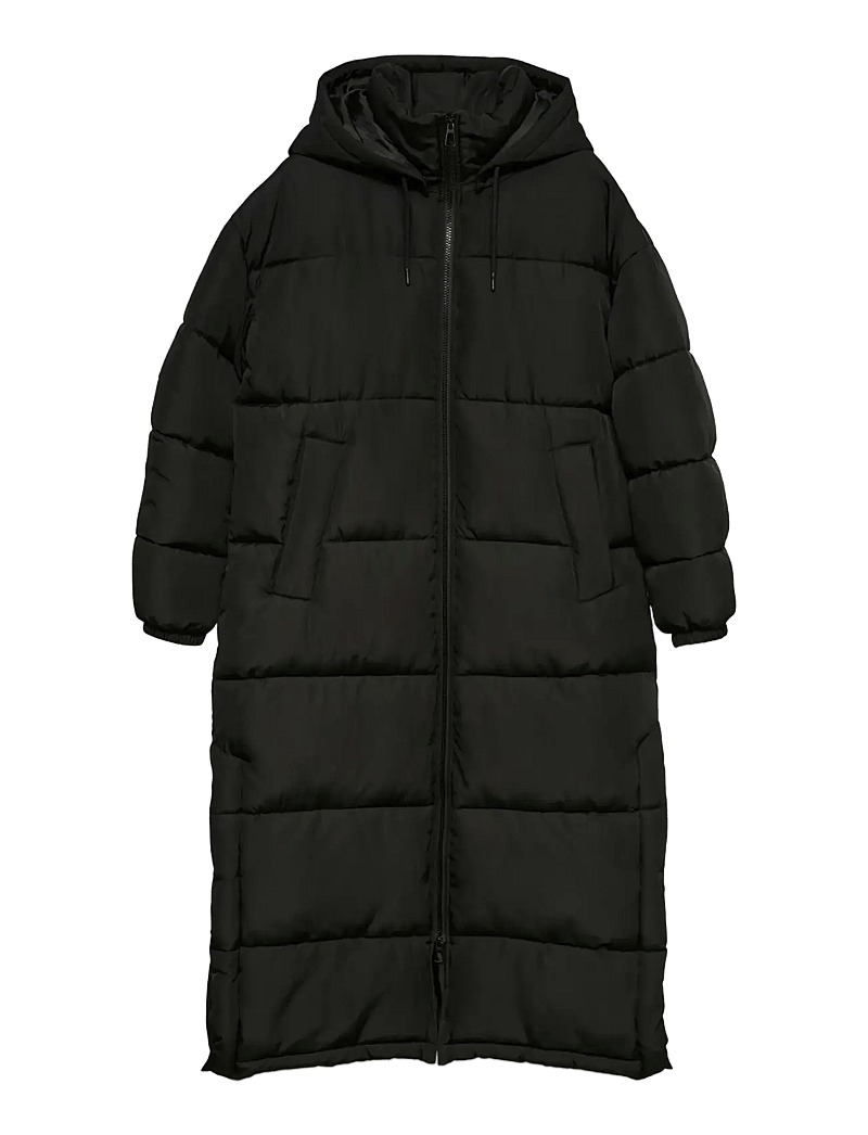 Vero Moda - VMKLEA LONG COAT GA NOOS - daunenmantel - black - 1