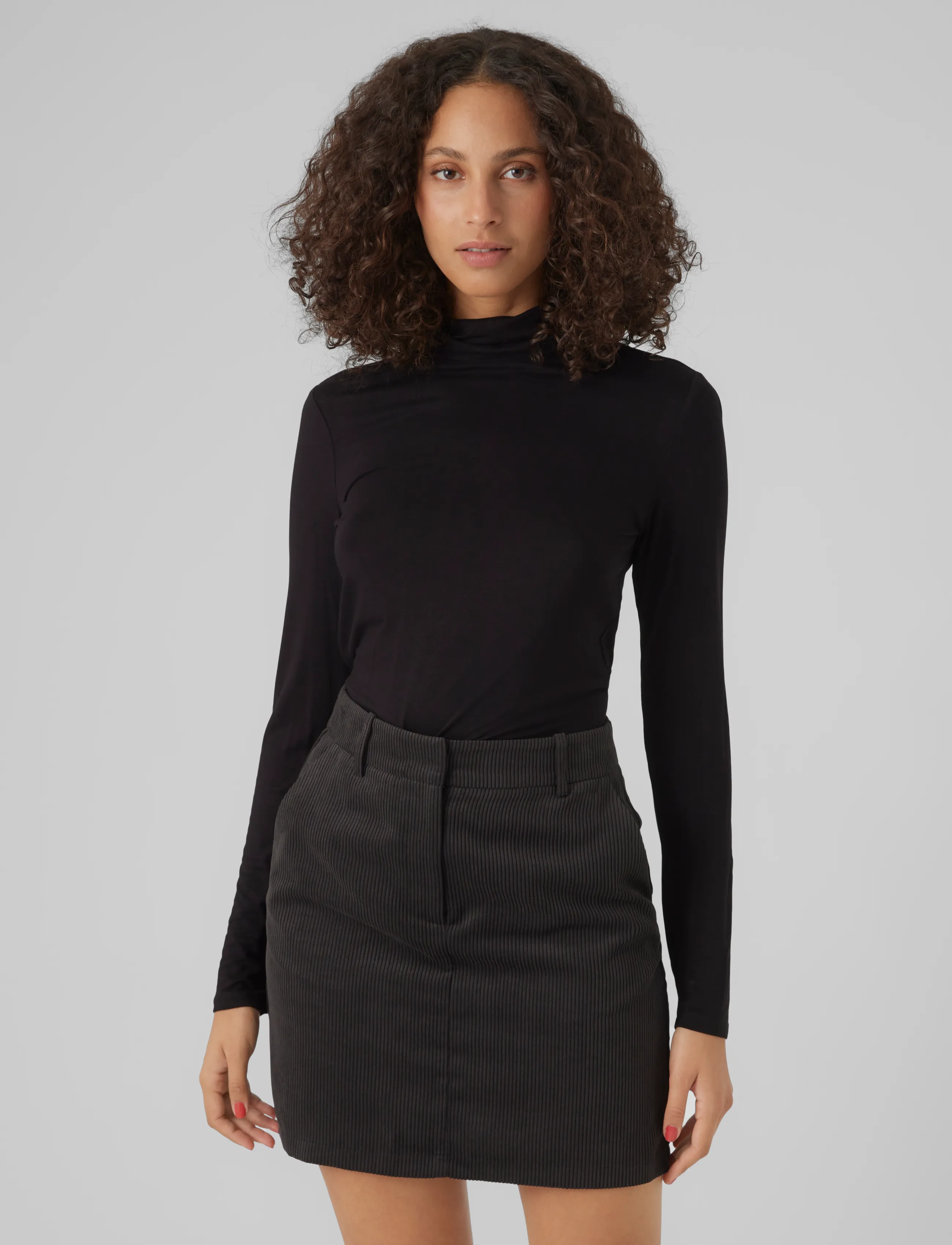 Vmalberte Ls Rollneck Top Jrs Noos
