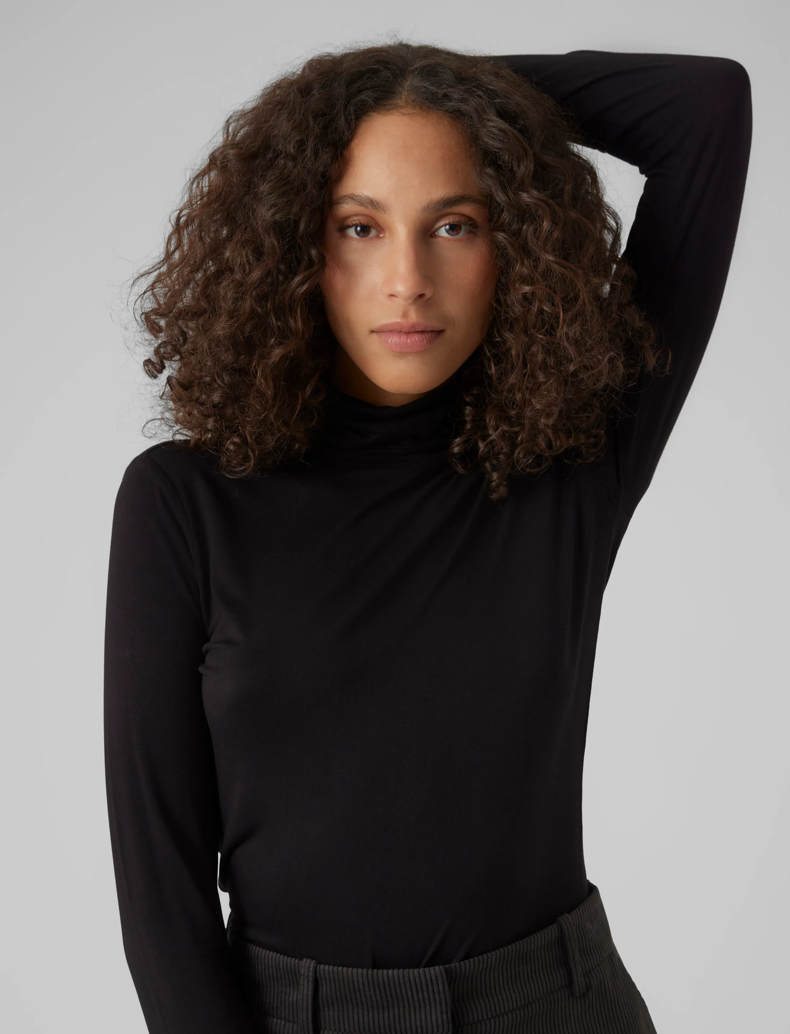VERO MODA Vmalberte Ls Rollneck Top Jrs Noos polotröjor dam – bild 4