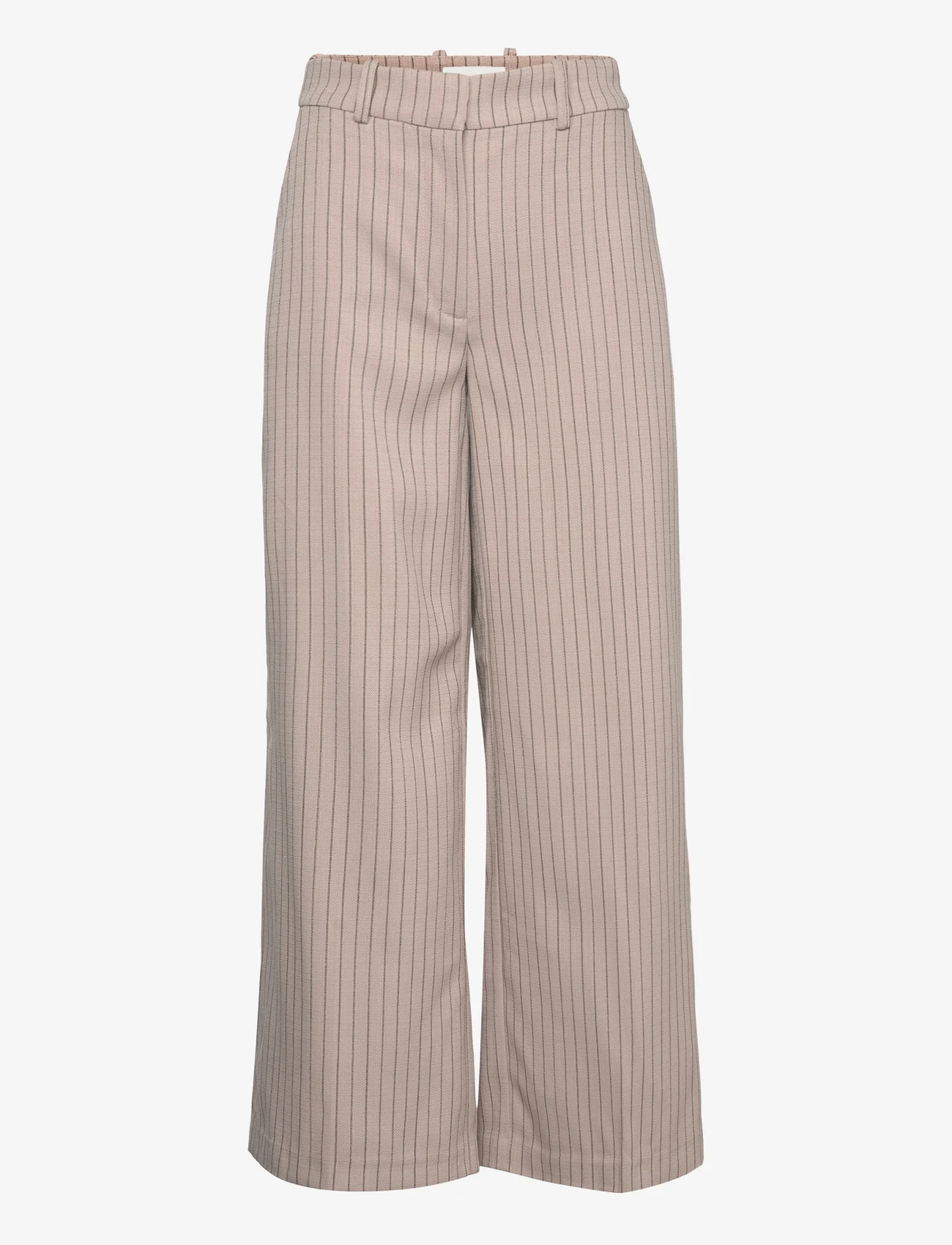 Vero Moda - VMGRACE HW ANKLE PANTS VMA - bukser med brede ben - silver mink - 0