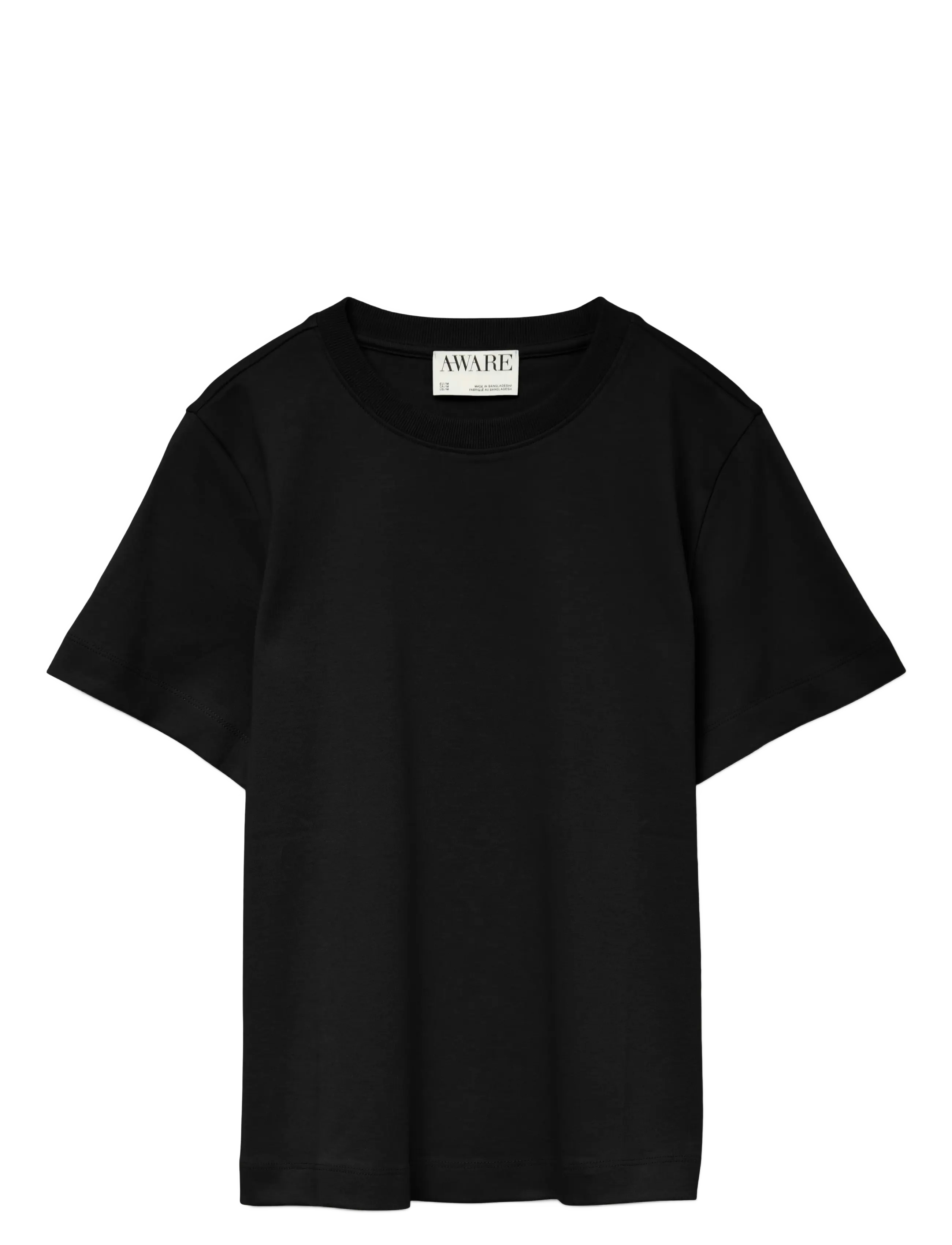 Vero Moda AWNAIMA SS O-NECK T-SHIRT NOOS - T-Shirts & Tops - BLACK / black