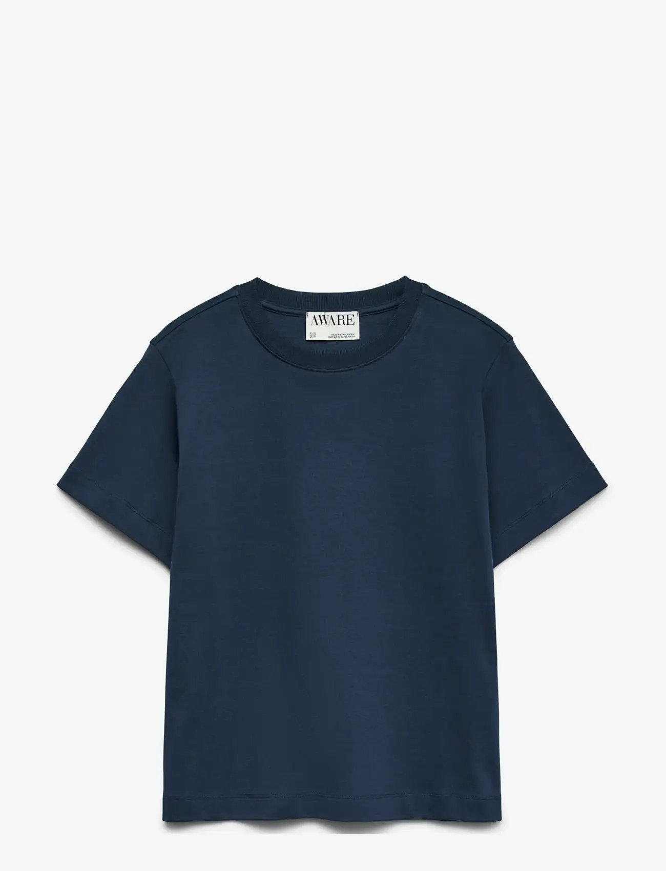 Vero Moda - AWNAIMA SS O-NECK T-SHIRT NOOS - t-shirts - dark sapphire - 1