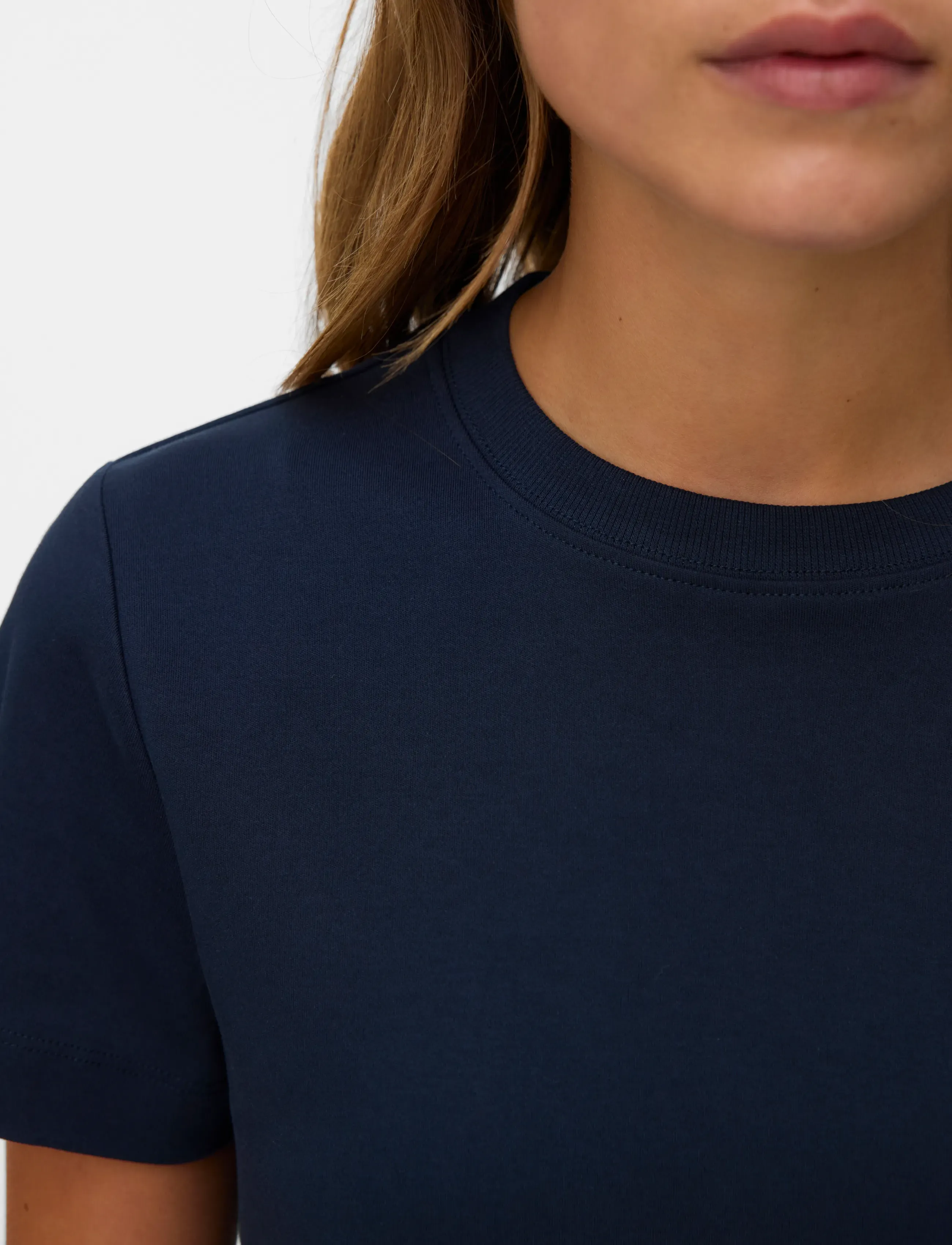 Vero Moda - AWNAIMA SS O-NECK T-SHIRT NOOS - t-shirts - dark sapphire - 3