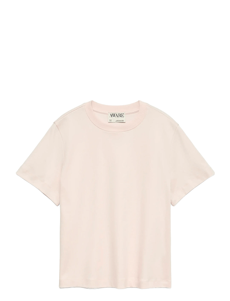 Vero Moda - AWNAIMA SS O-NECK T-SHIRT NOOS - t-shirts - primrose pink - 1
