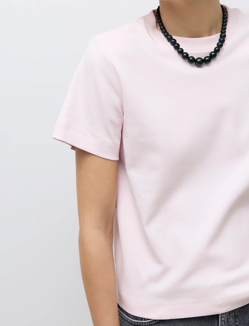 Vero Moda - AWNAIMA SS O-NECK T-SHIRT NOOS - t-shirts - primrose pink - 5